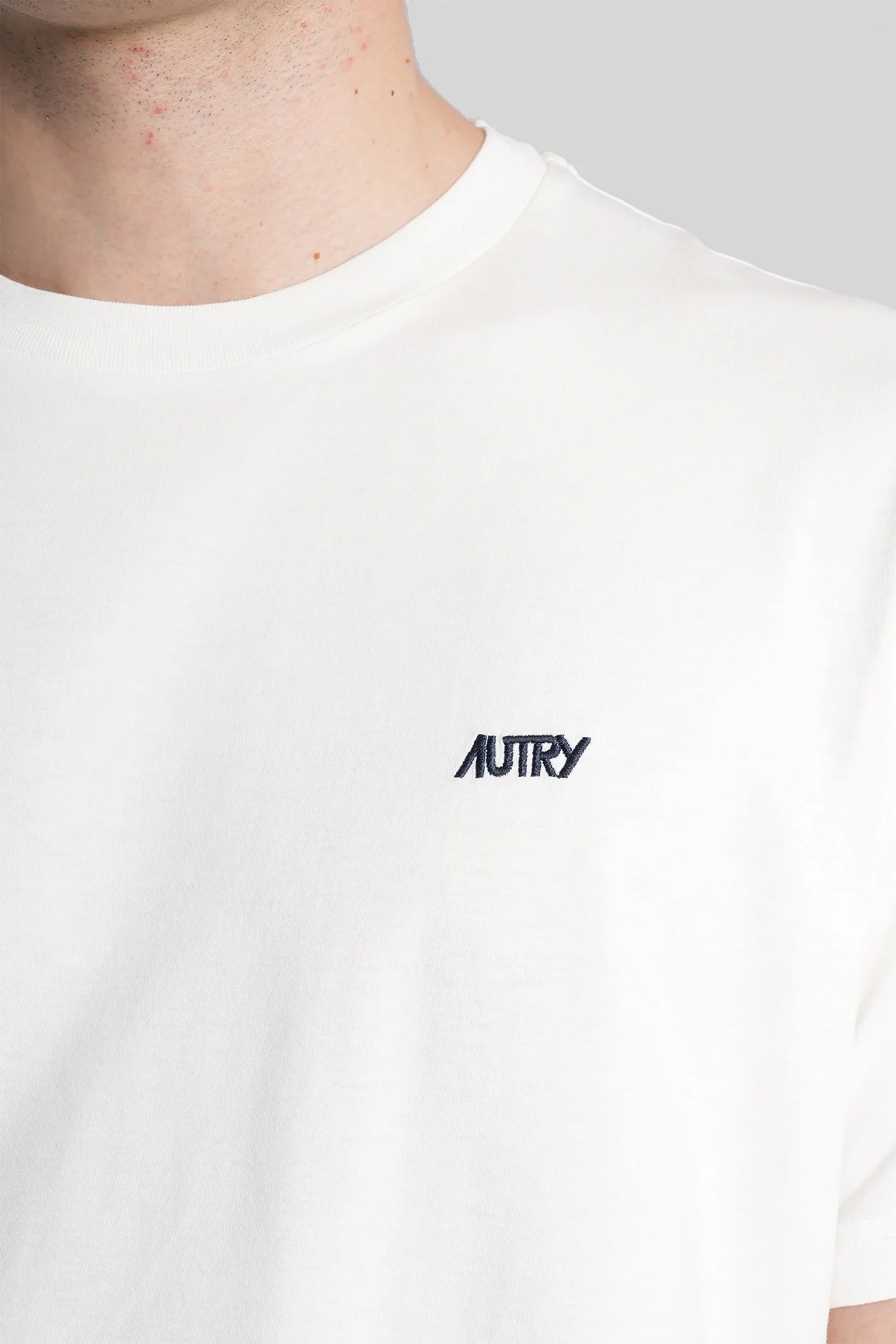 T-Shirt in white cotton - Image 5