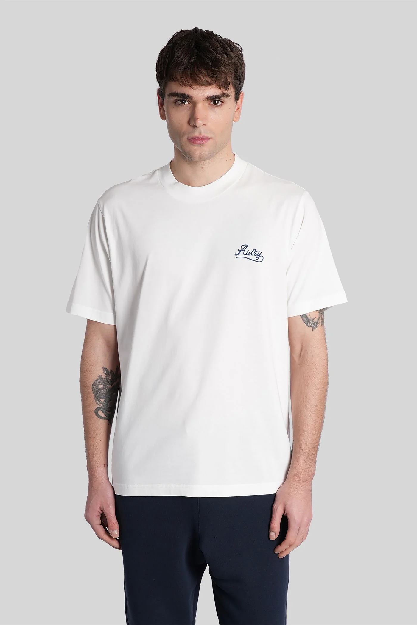 T-Shirt in white cotton