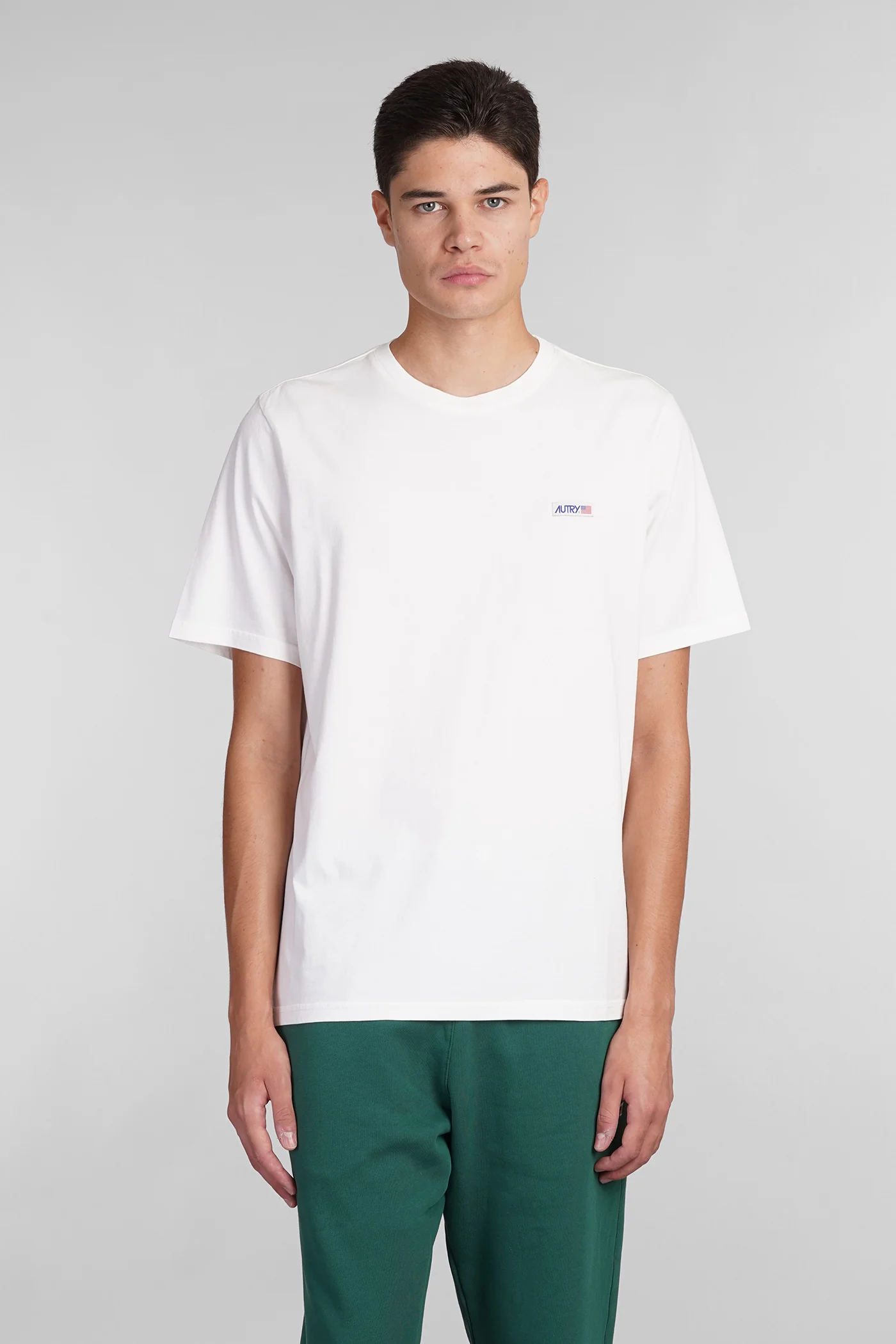 T-Shirt in white cotton