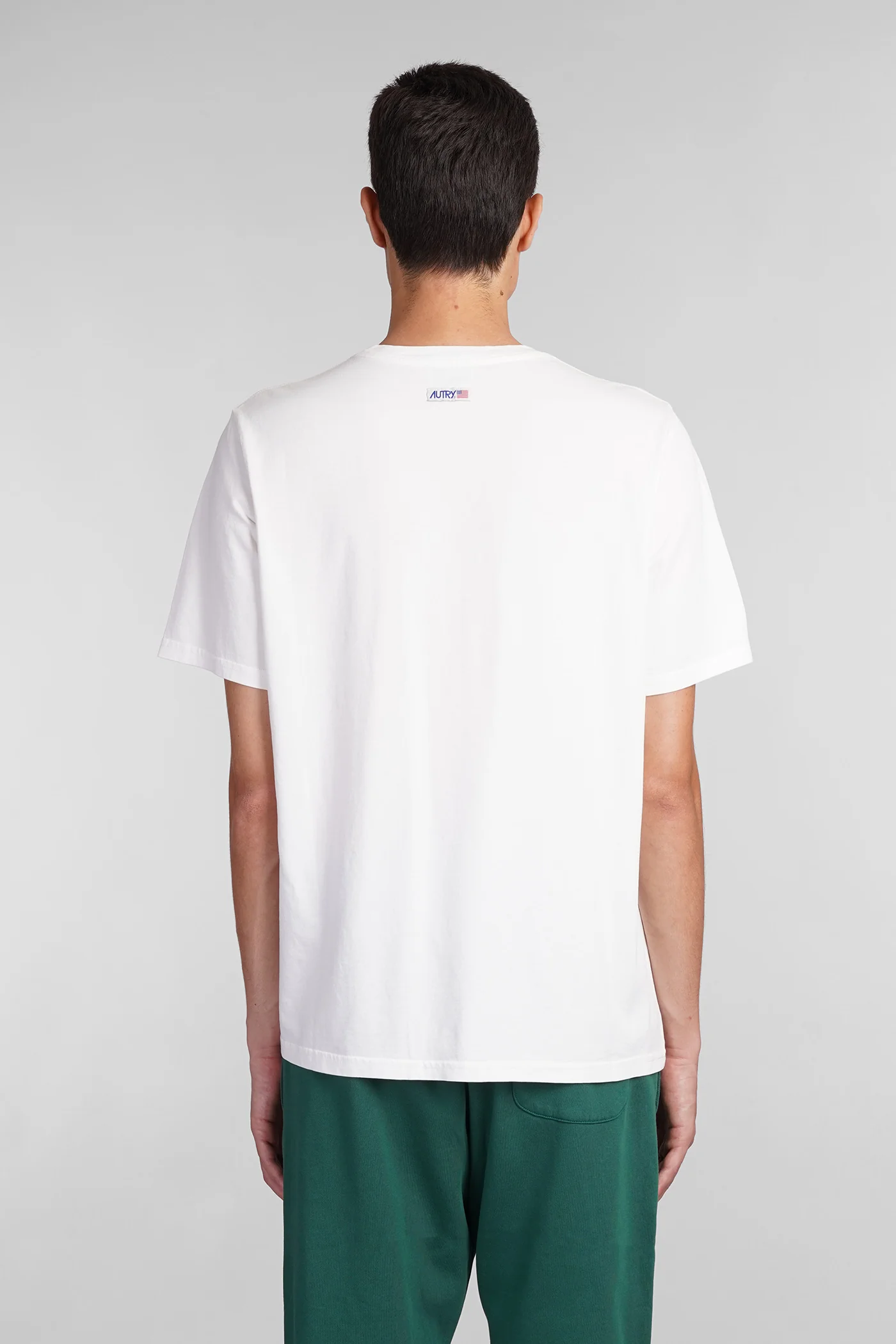 T-Shirt in white cotton - Image 3