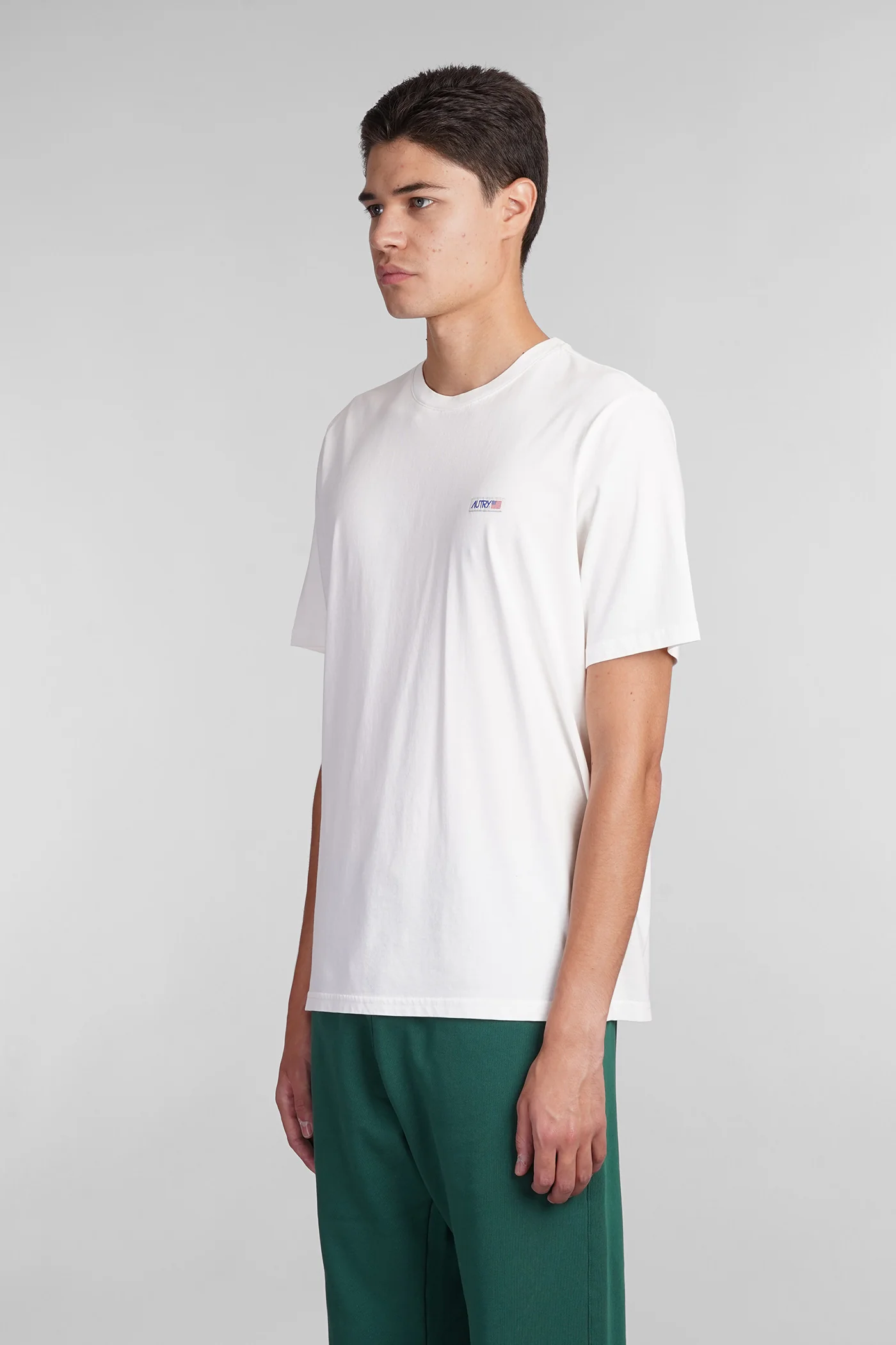 T-Shirt in white cotton - Image 4