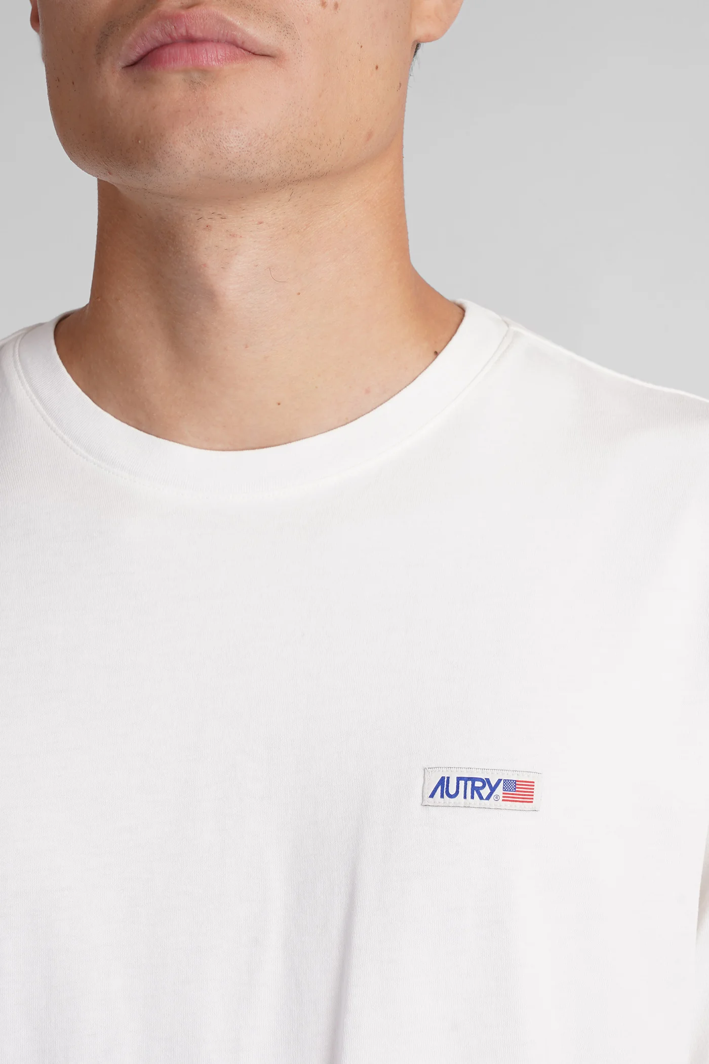 T-Shirt in white cotton - Image 5