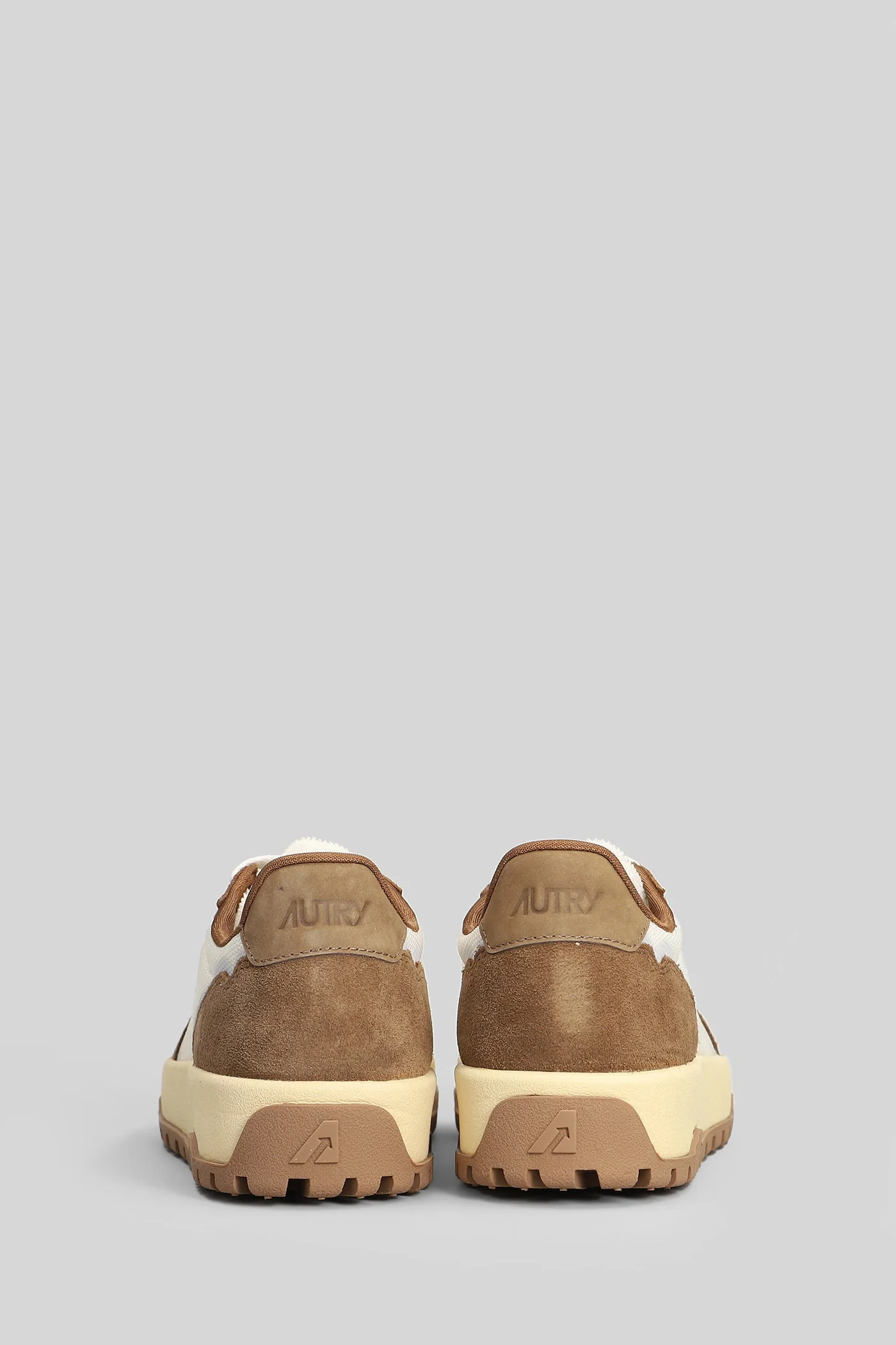 Wildpace Low Sneakers in brown Suede and fabric - Image 4