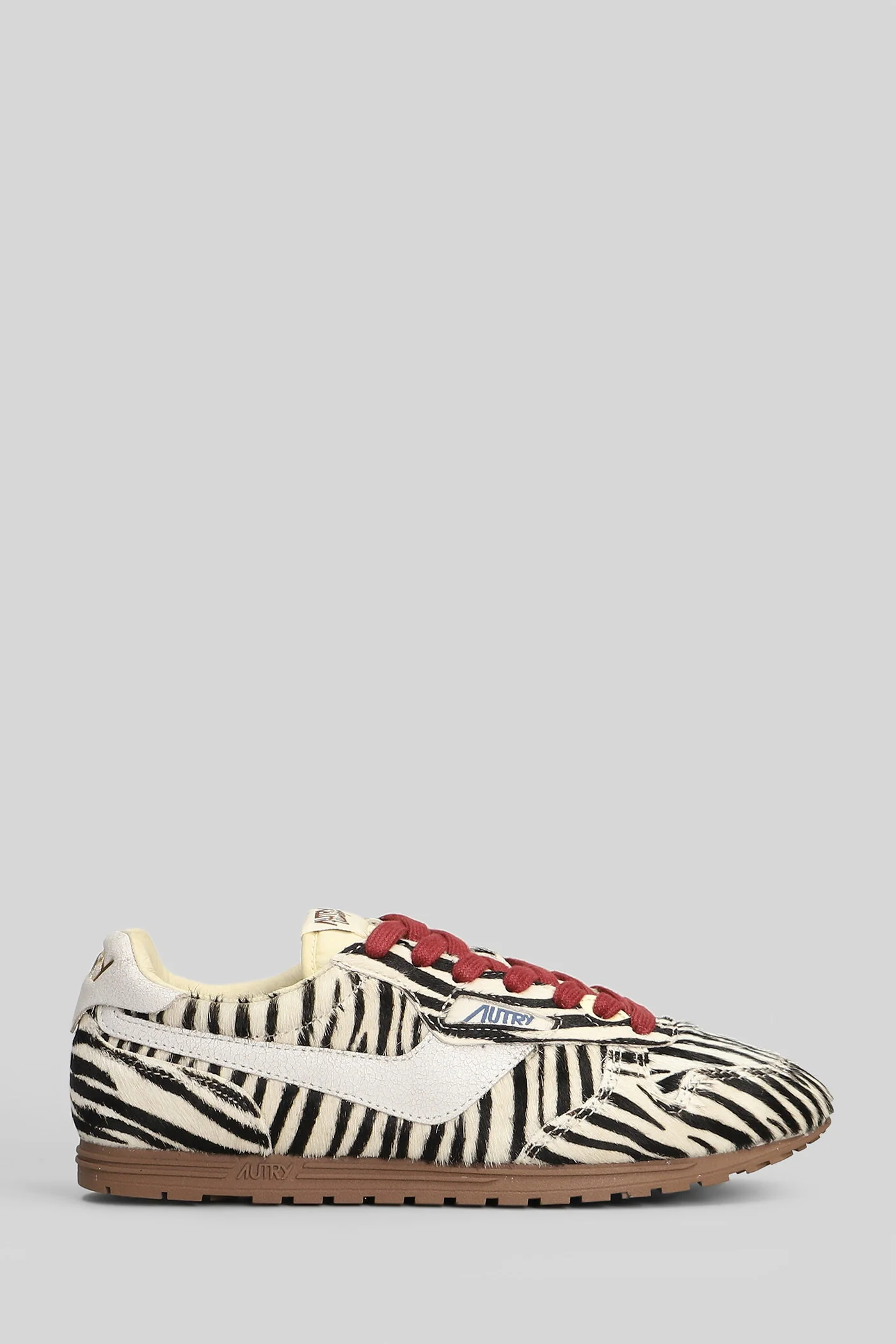 Windspin Low Sneakers in Animalier pony skin