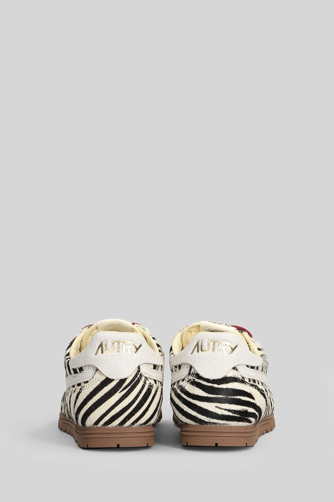 Windspin Low Sneakers in Animalier pony skin - Image 4