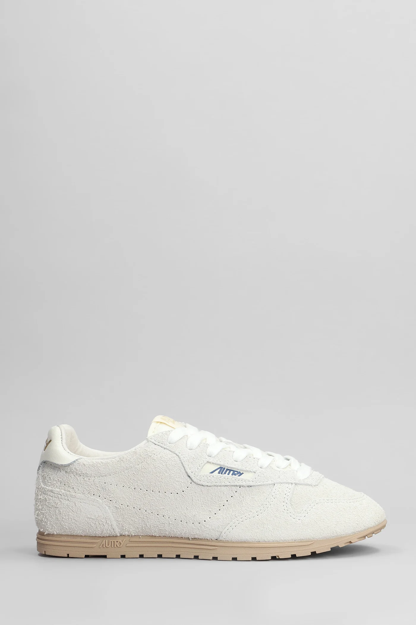 Windspin Sneakers in beige suede