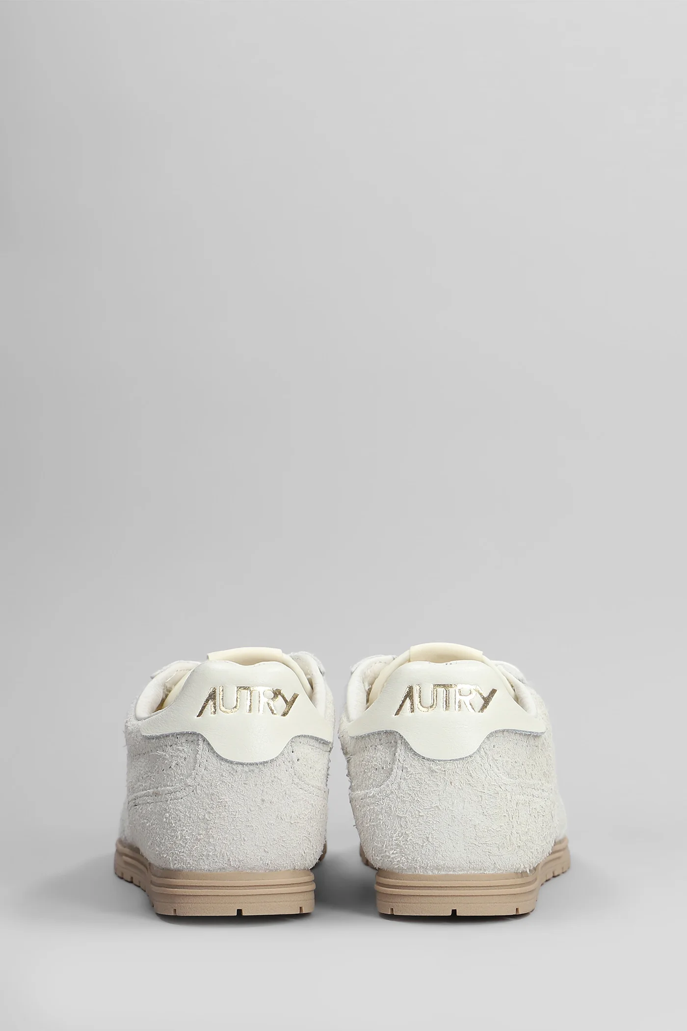 Windspin Sneakers in beige suede - Image 4