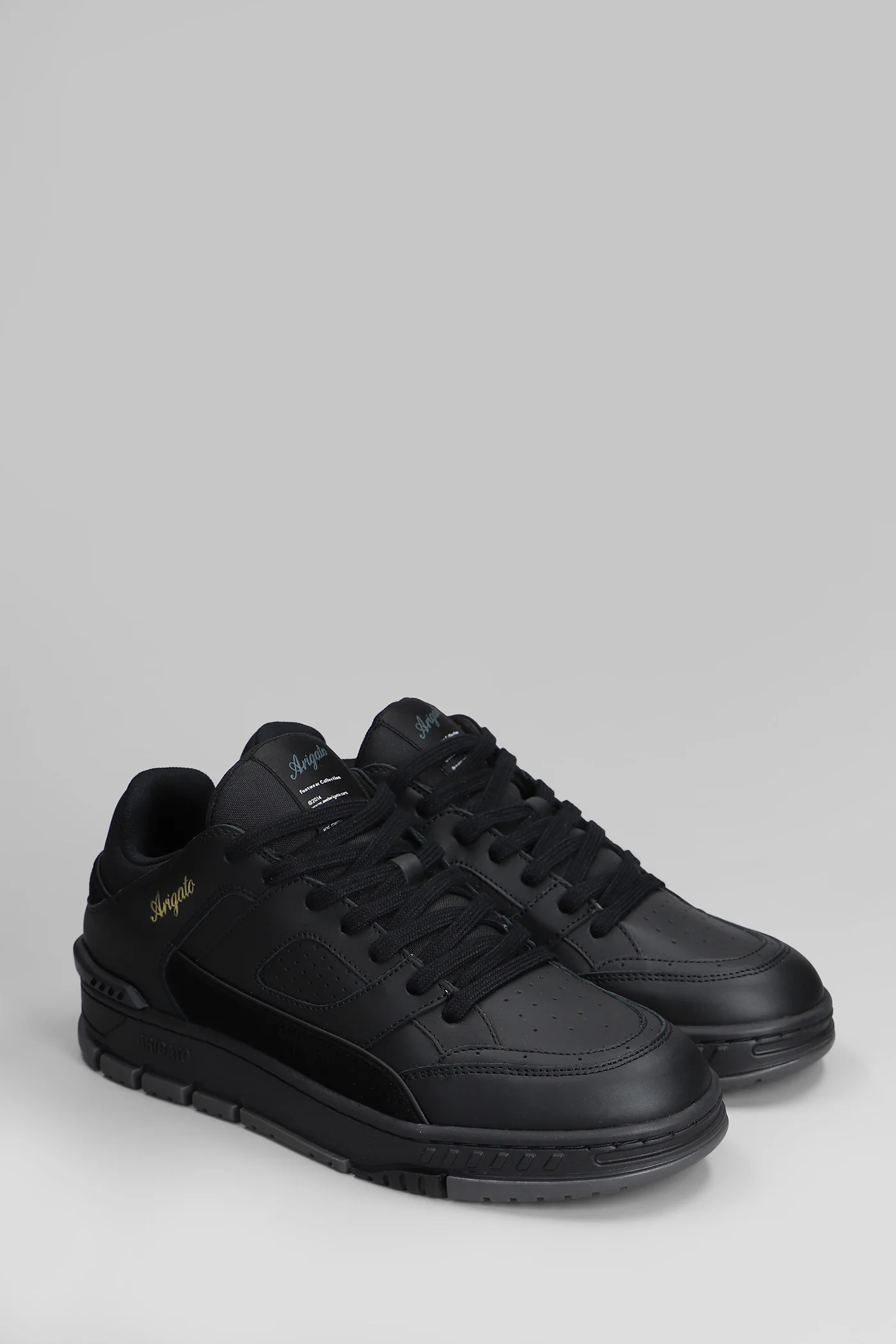 Area Lo Sneakers in black suede and leather - Image 2
