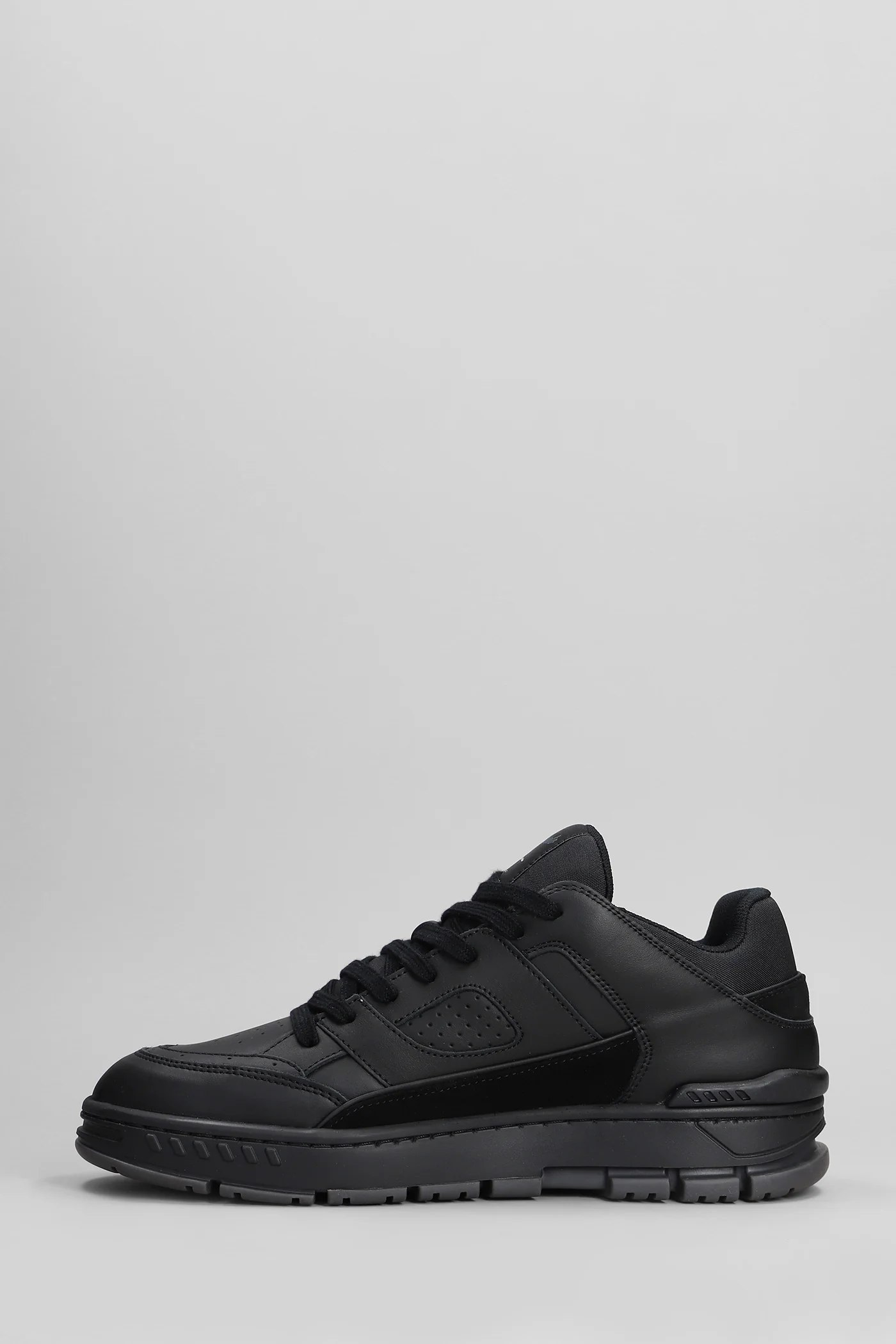 Area Lo Sneakers in black suede and leather - Image 3