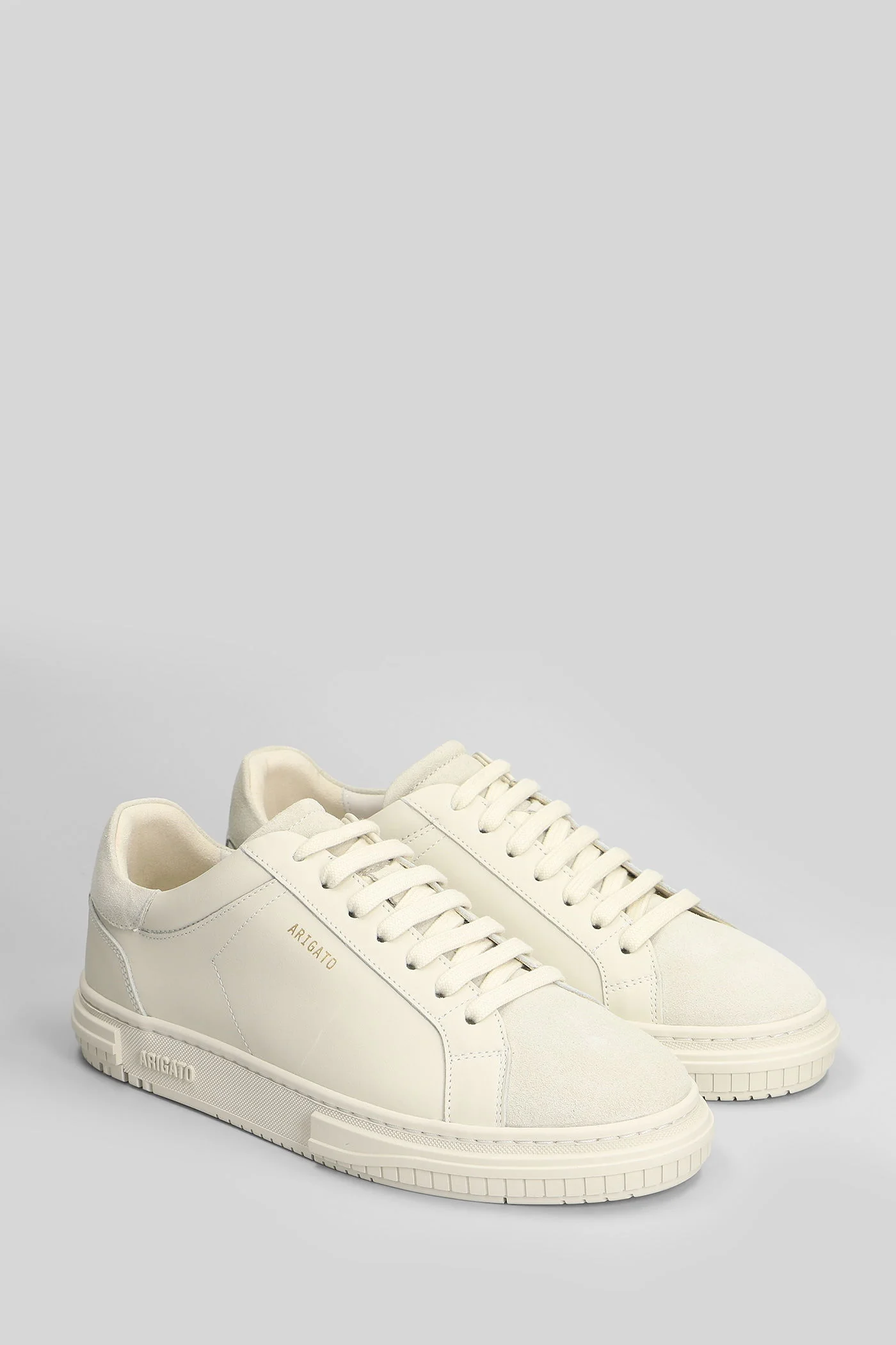 Atlas Sneaker Sneakers in beige suede and leather - Image 2