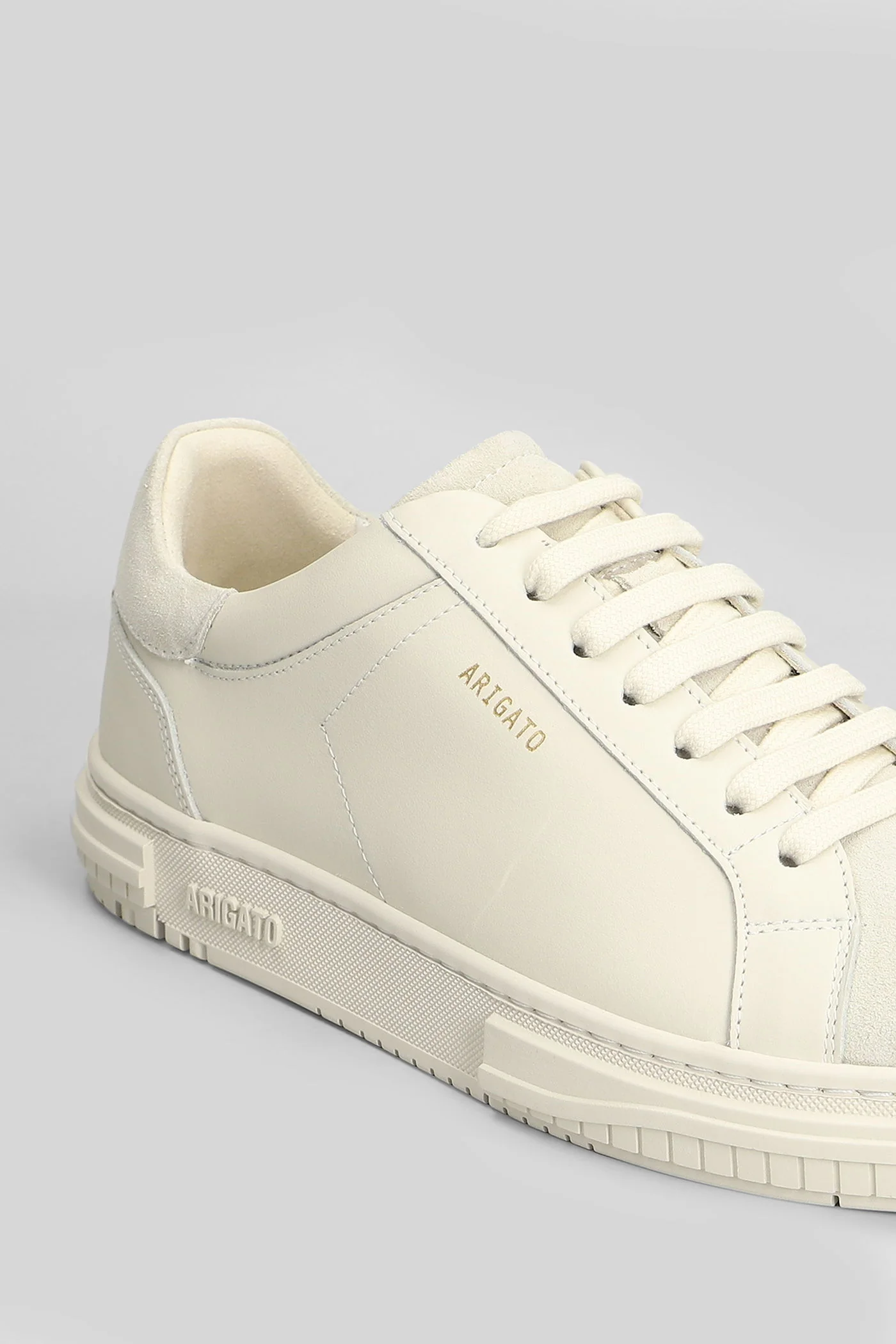 Atlas Sneaker Sneakers in beige suede and leather - Image 5