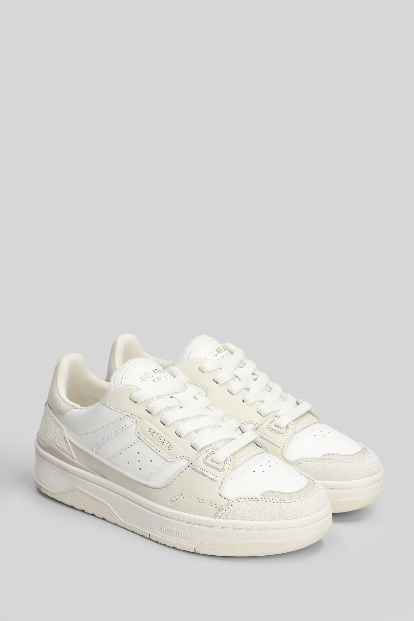 Clay Sneaker Sneakers in beige leather - Image 2