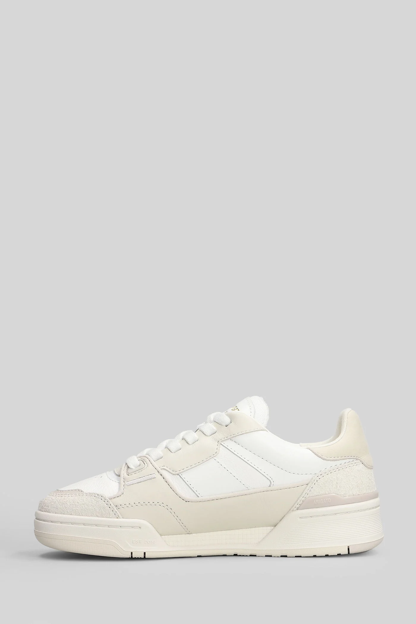 Clay Sneaker Sneakers in beige leather - Image 3