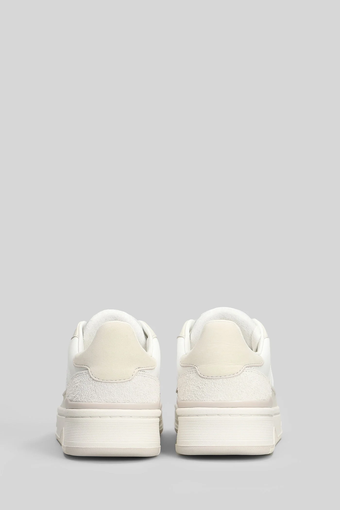Clay Sneaker Sneakers in beige leather - Image 4