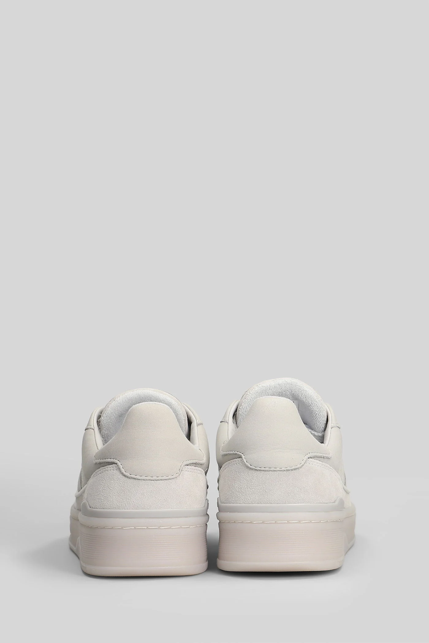 Clay Sneaker Sneakers in grey suede and leather - Image 4