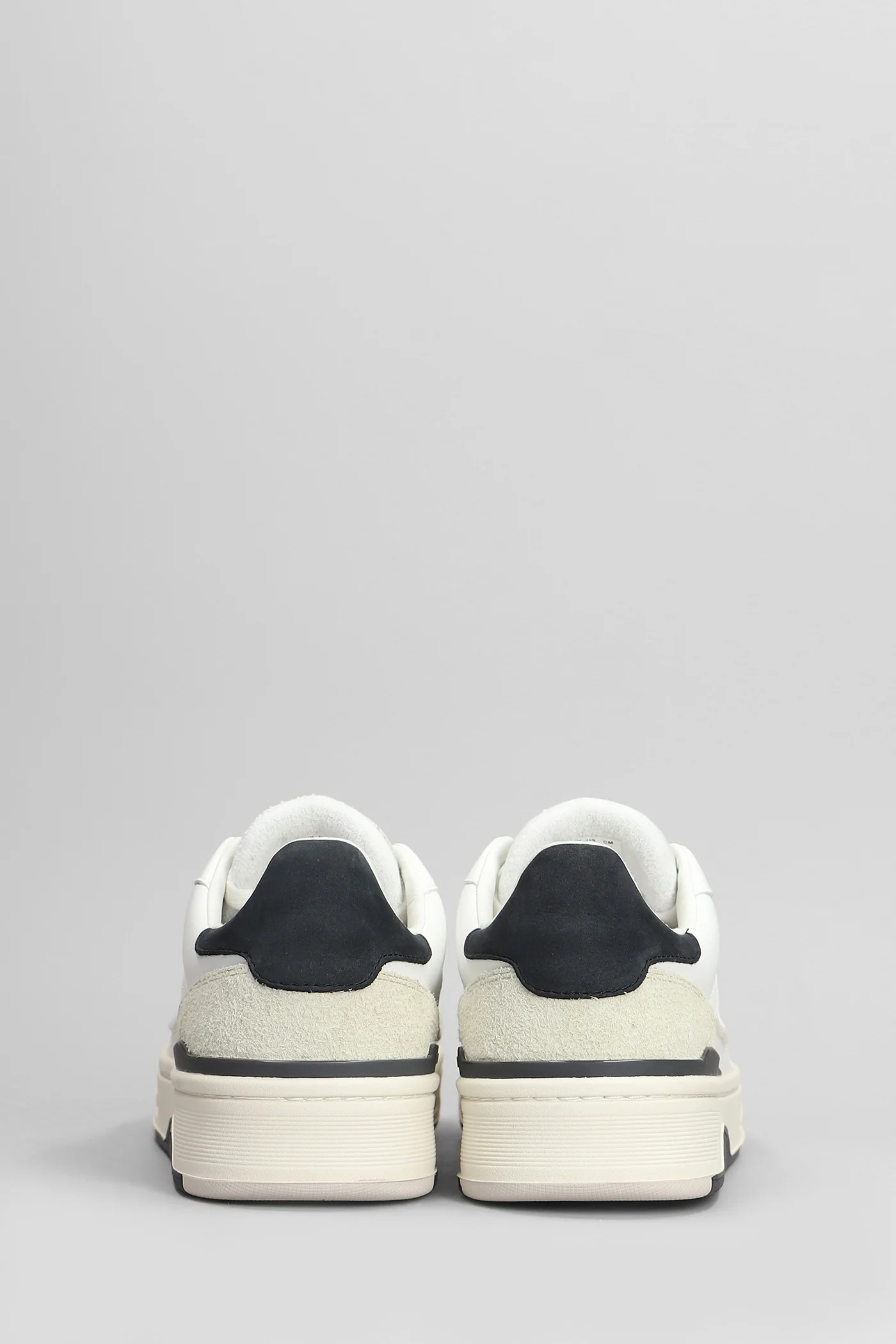 Clay Sneaker Sneakers in white suede and leather - Image 4