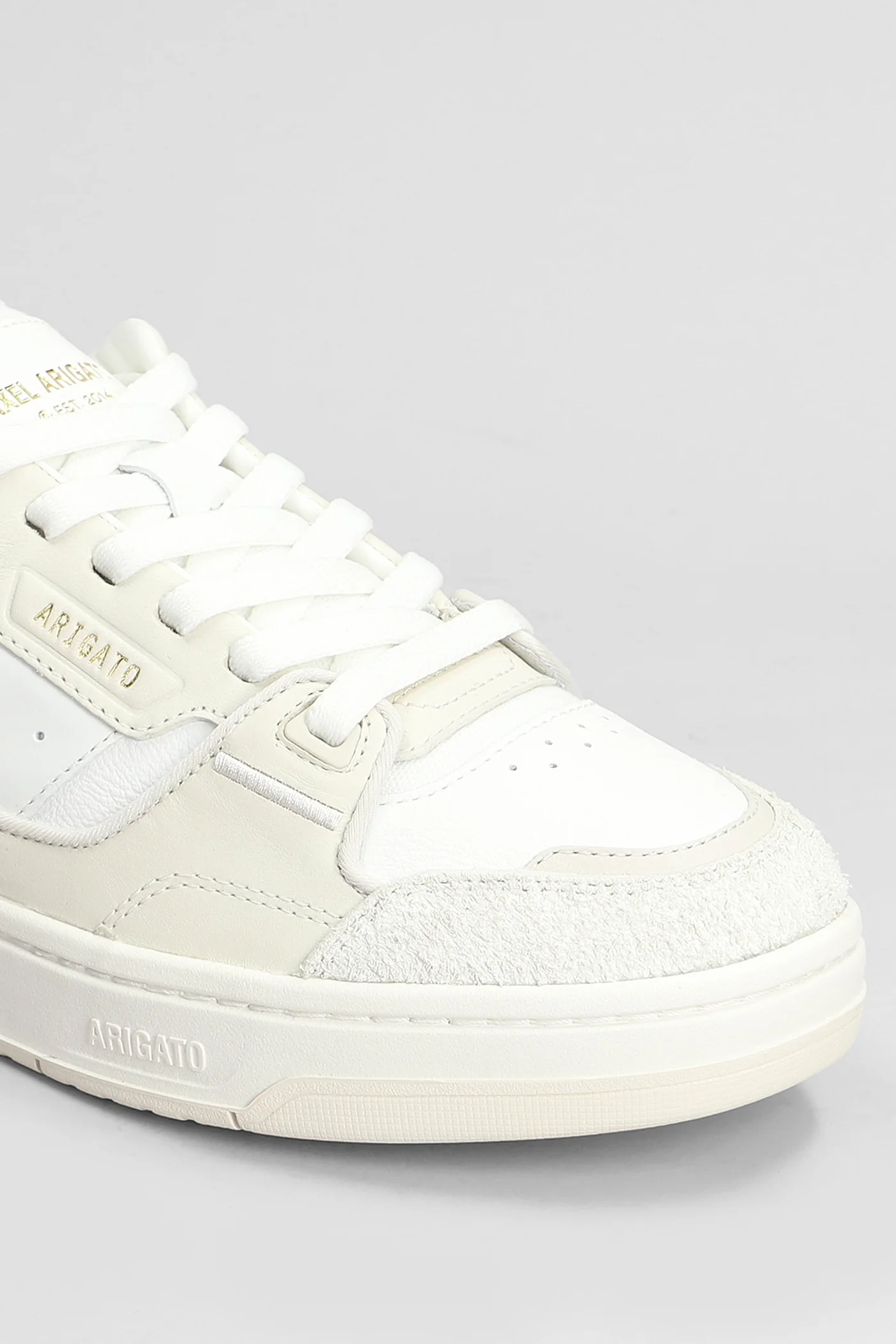 Clay Sneakers in white leather - Image 5