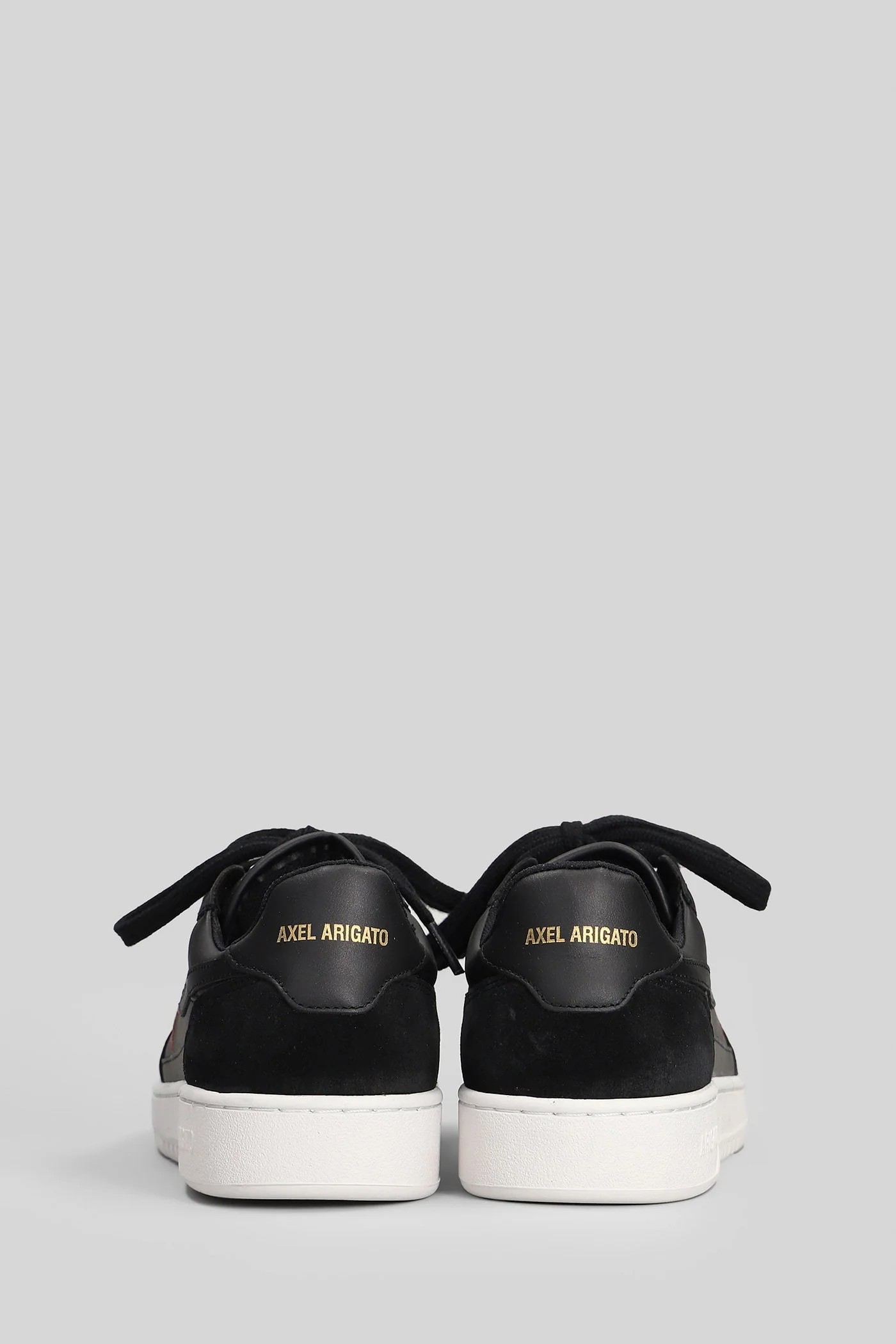 Dice Lo Bee Bird Sneakers in black suede and leather - Image 4
