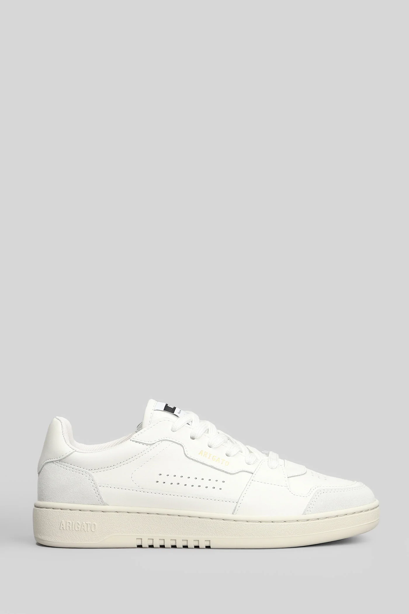 Dice Lo Sneakers in white leather