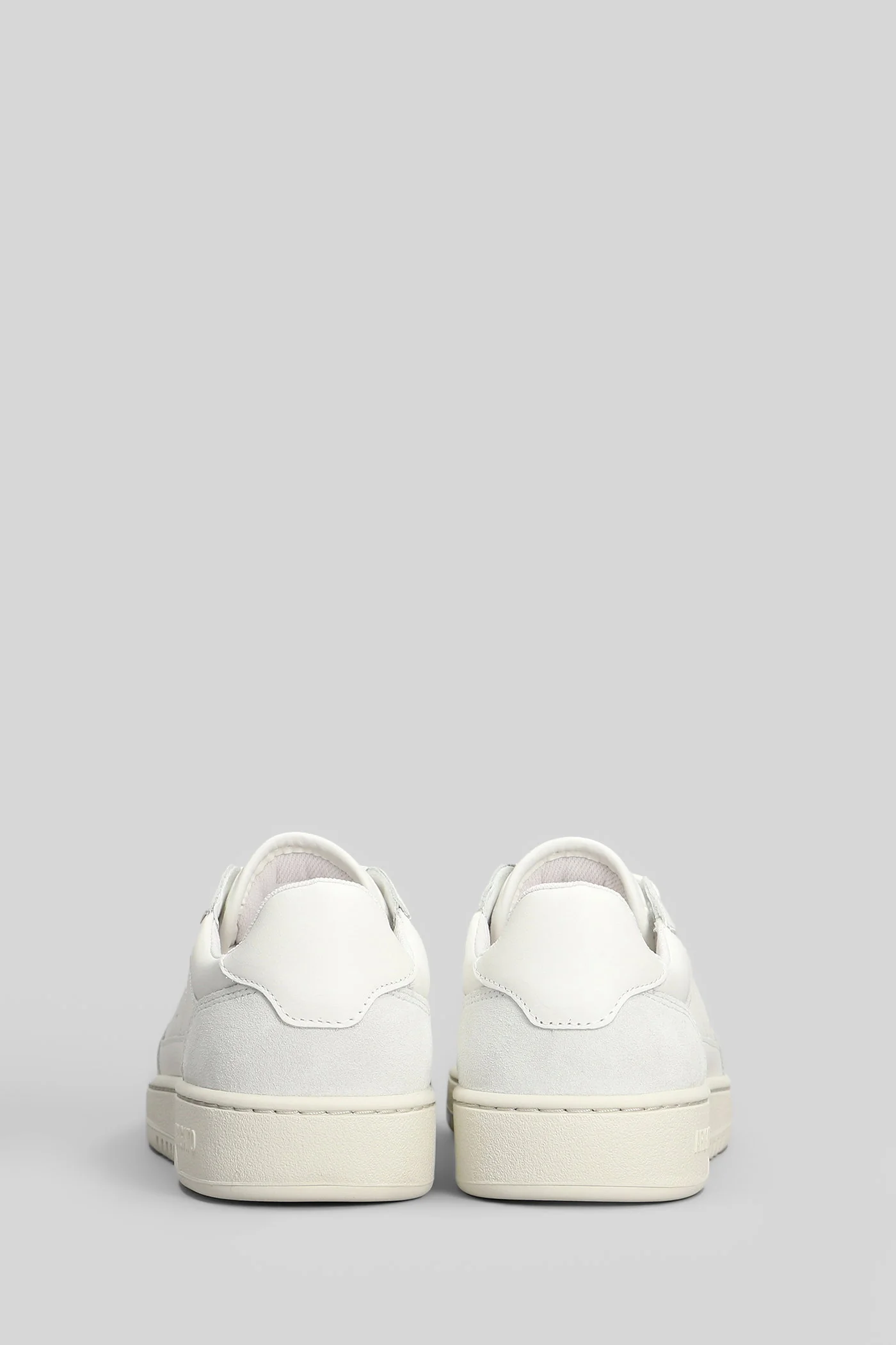 Dice Lo Sneakers in white leather - Image 4
