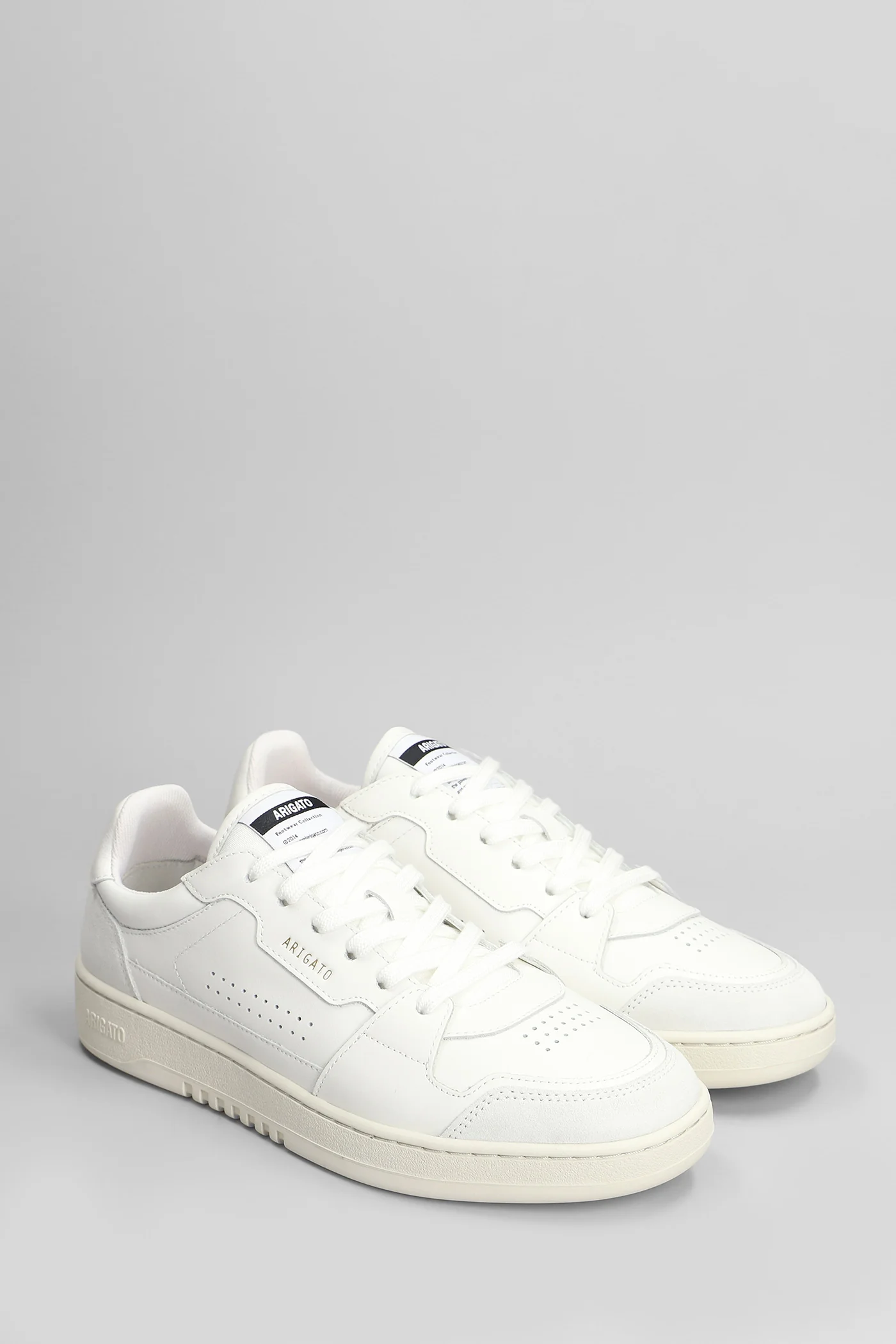 Dice Lo Sneakers in white leather - Image 2