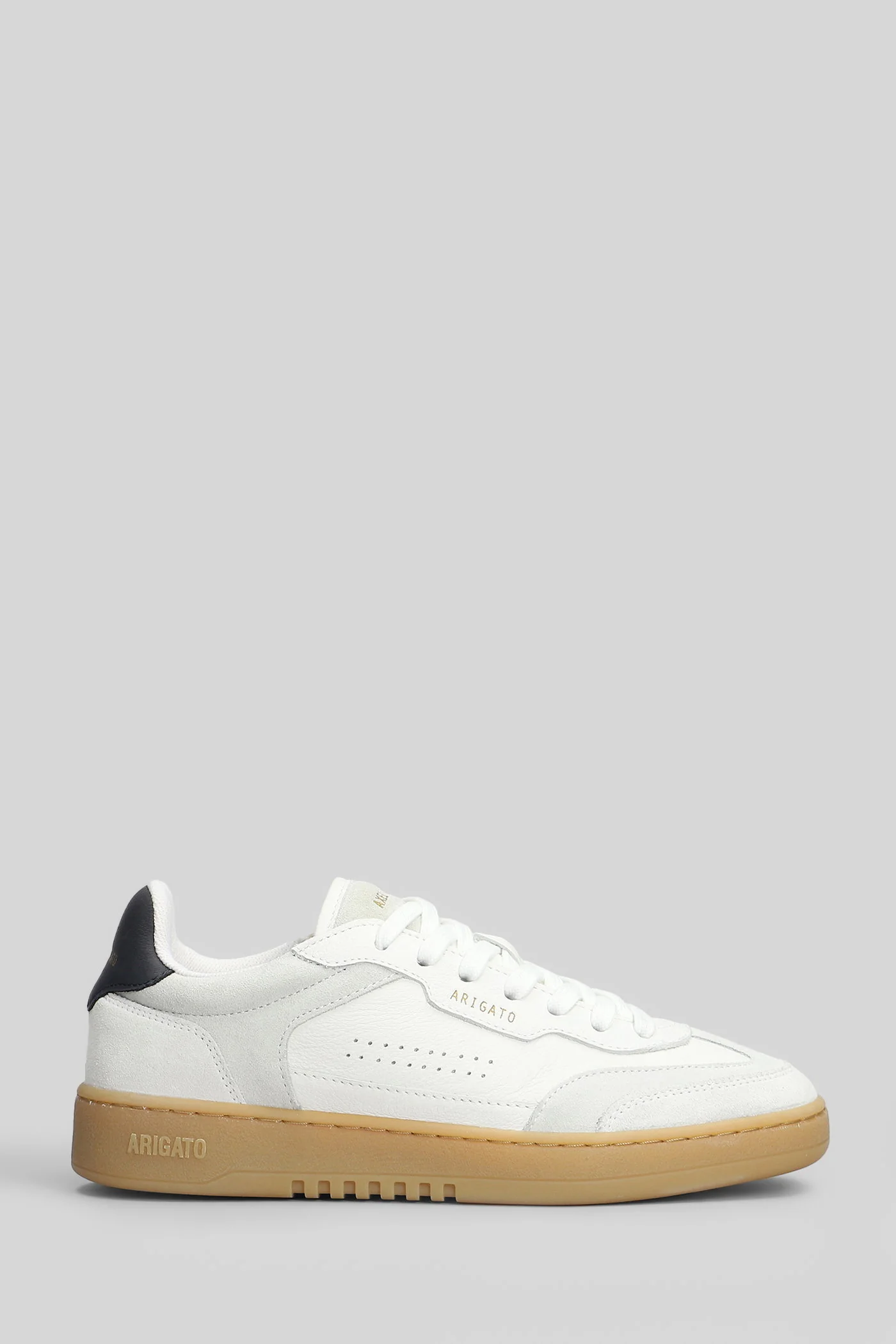 Dice T-Toe Sneakers in white leather