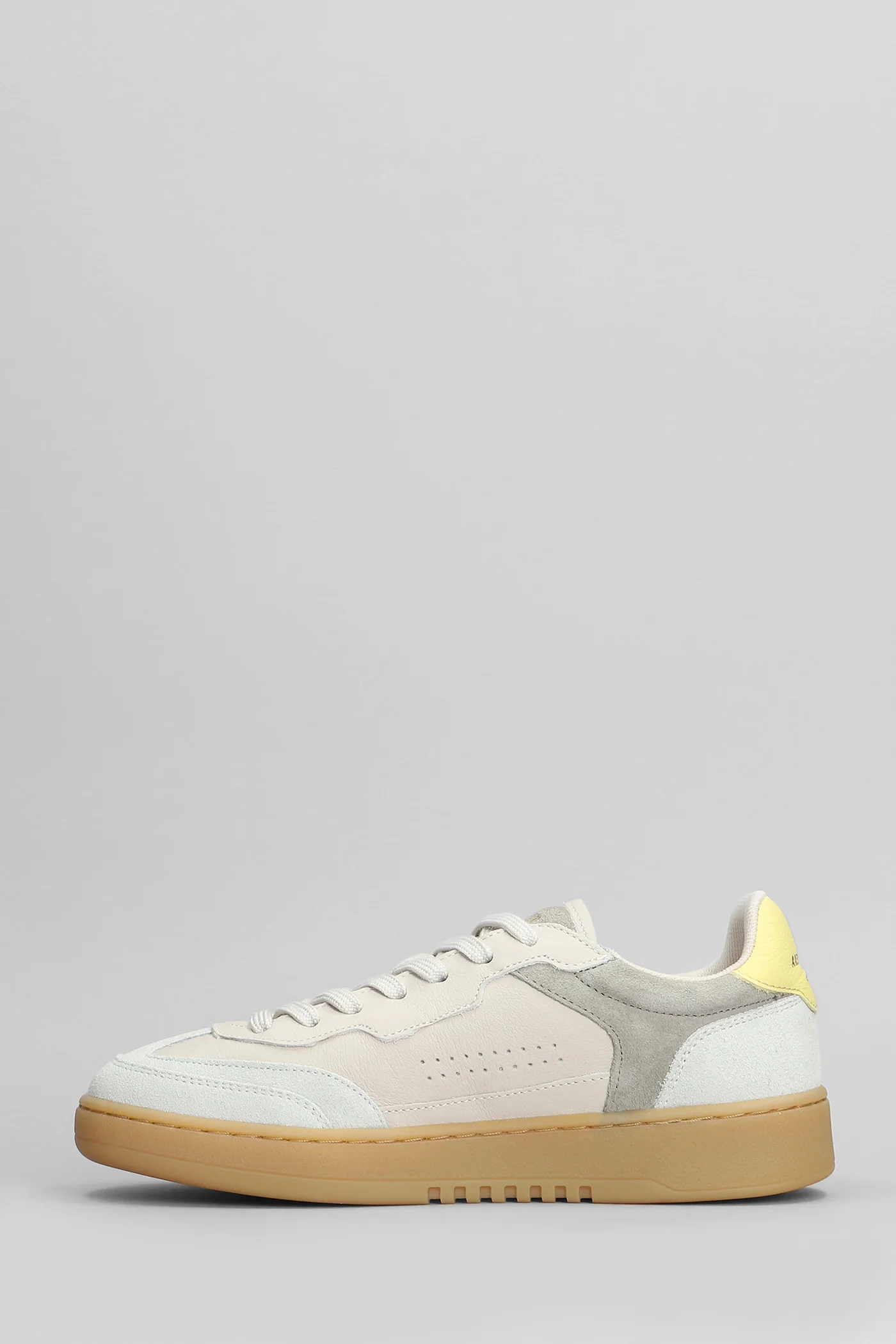 Dicr T-Teo Sneakers in beige suede and leather - Image 3