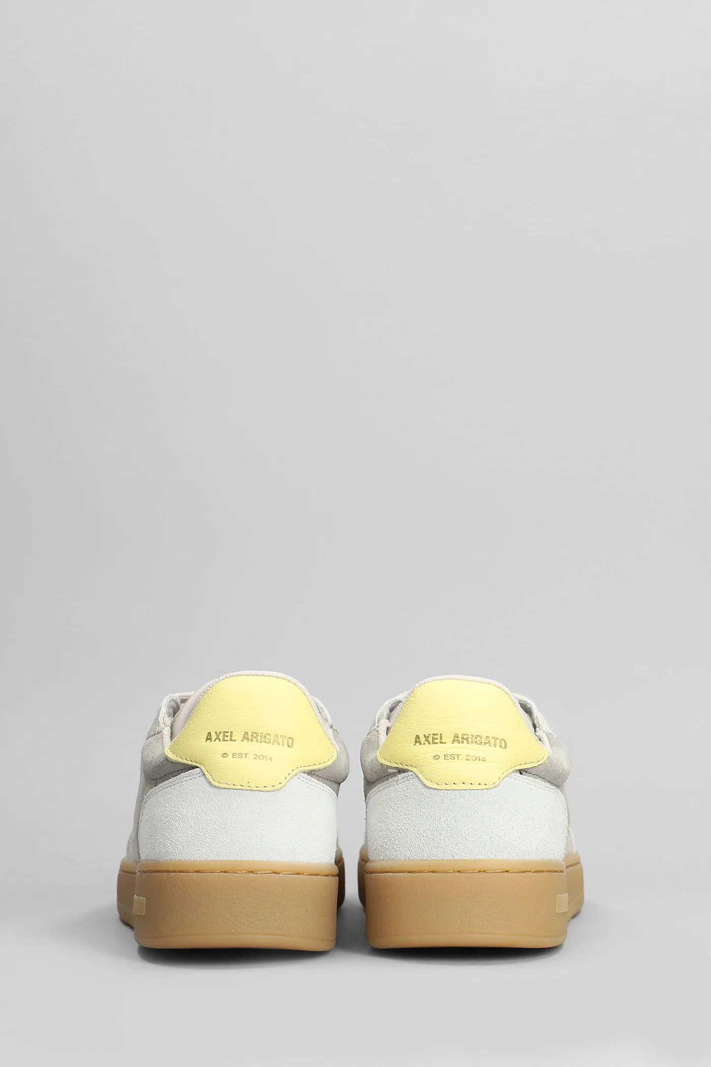 Dicr T-Teo Sneakers in beige suede and leather - Image 4