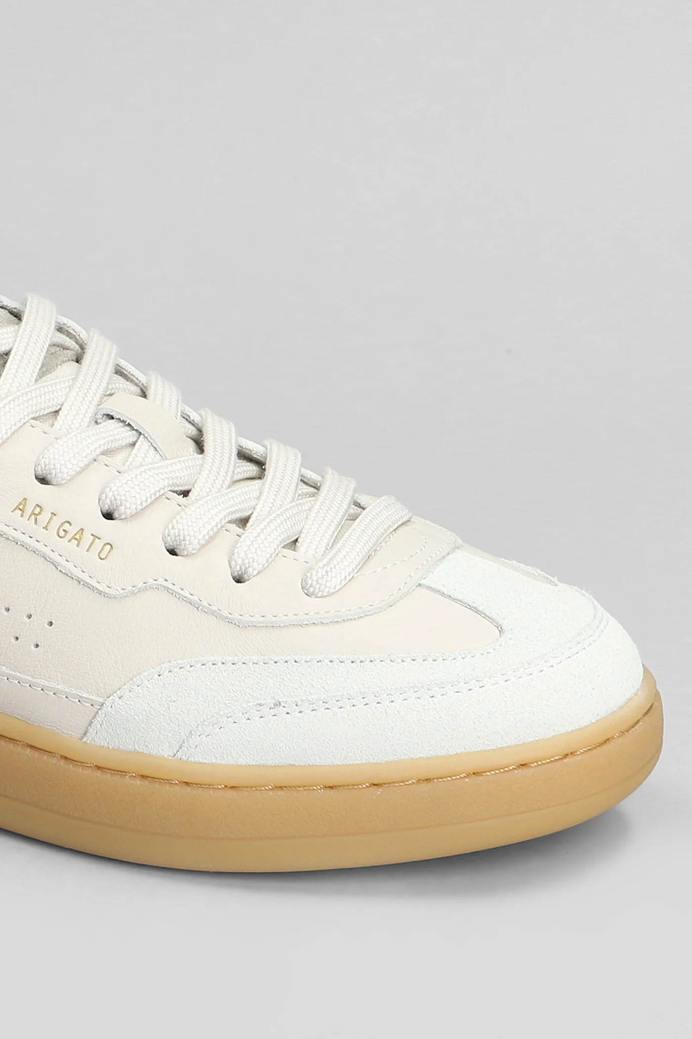 Dicr T-Teo Sneakers in beige suede and leather - Image 5