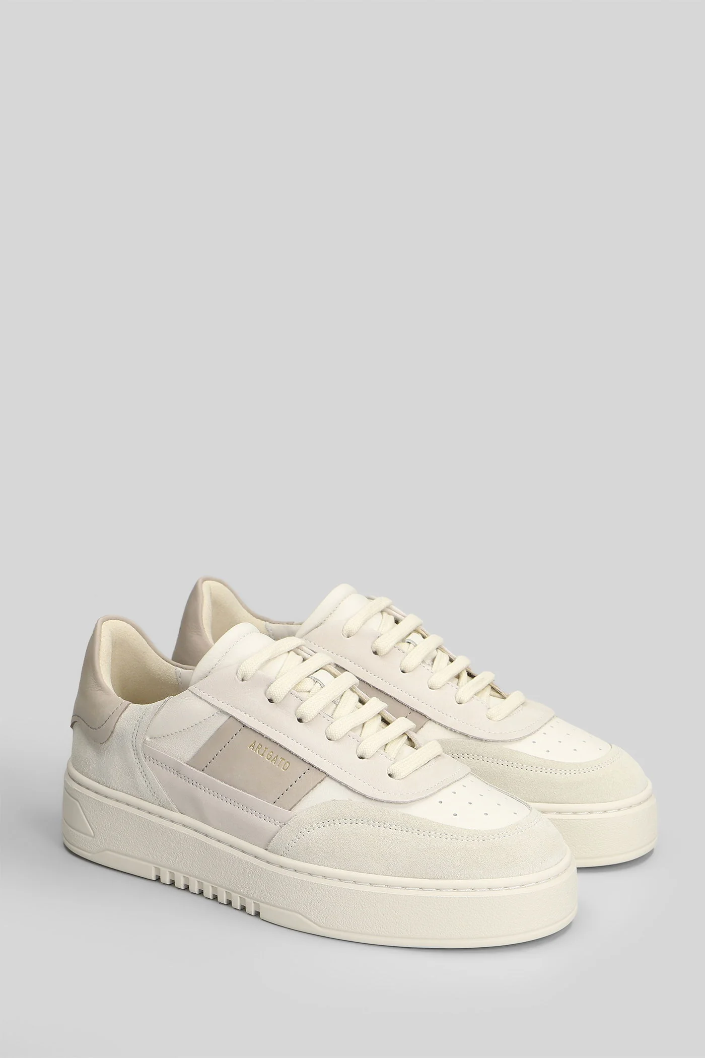 Orbit Edge Sneaker Sneakers in beige suede and leather - Image 2