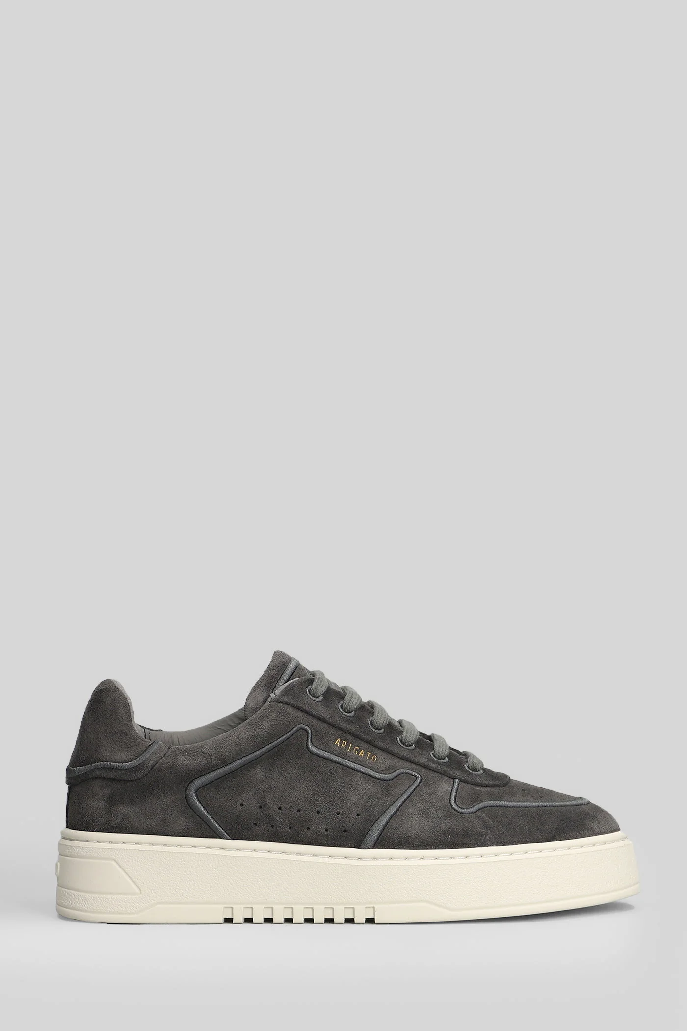Orbit Embroidery Sne Sneakers in grey suede