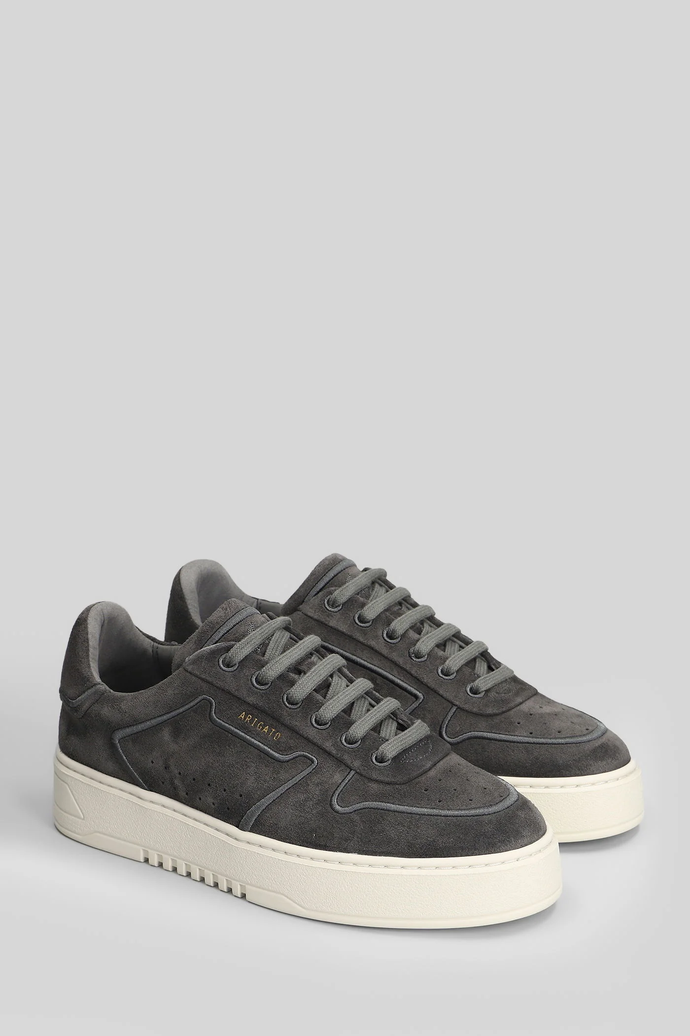 Orbit Embroidery Sne Sneakers in grey suede - Image 2