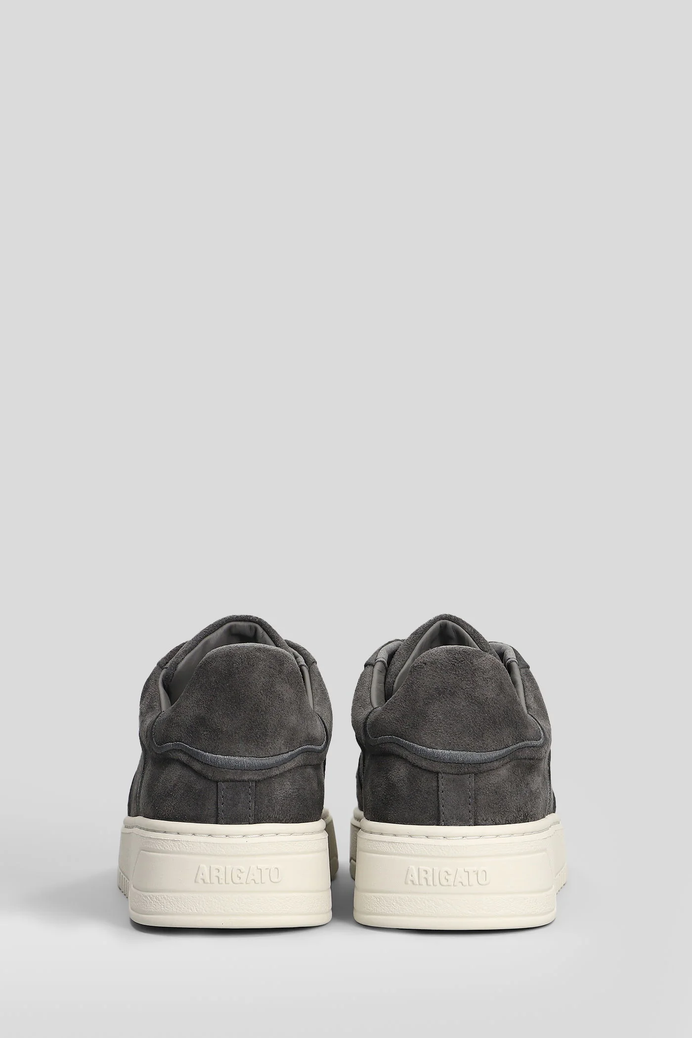Orbit Embroidery Sne Sneakers in grey suede - Image 4