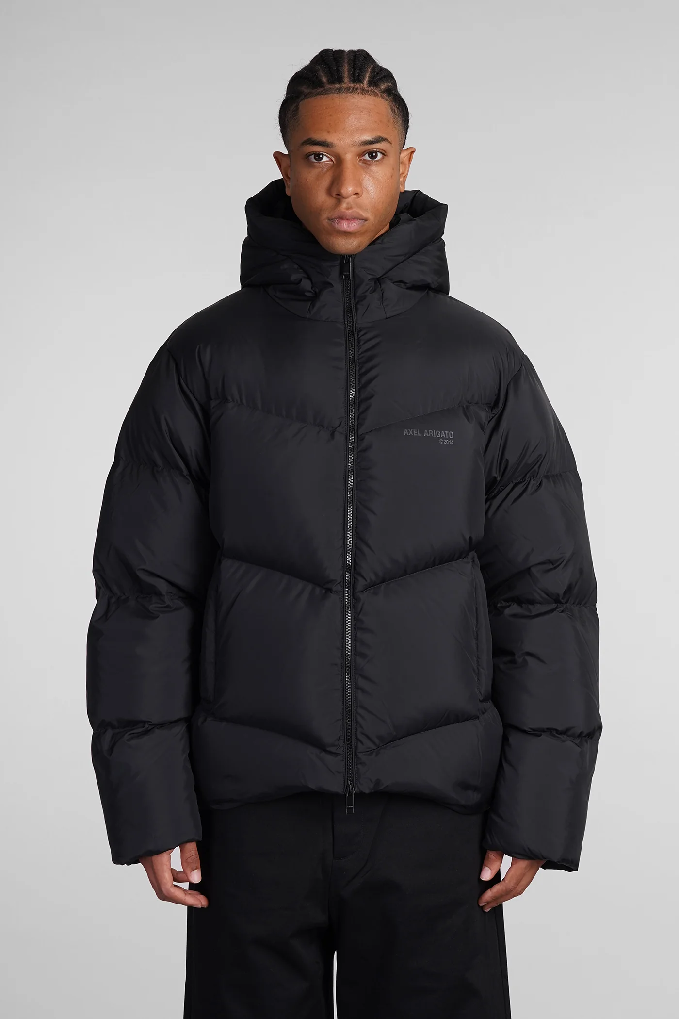 Peak Puffer puffer in black polyamide