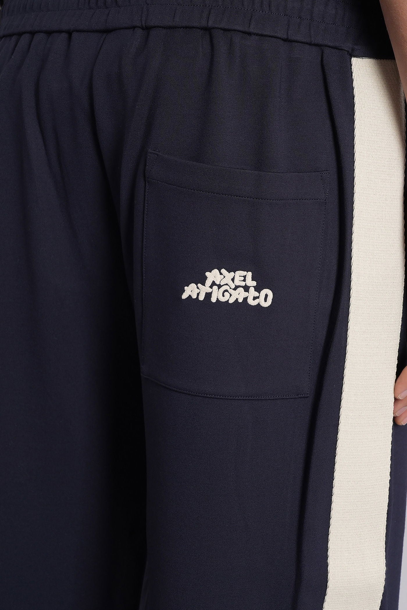Shaw Track Pants Pants in blue cotton - Image 20
