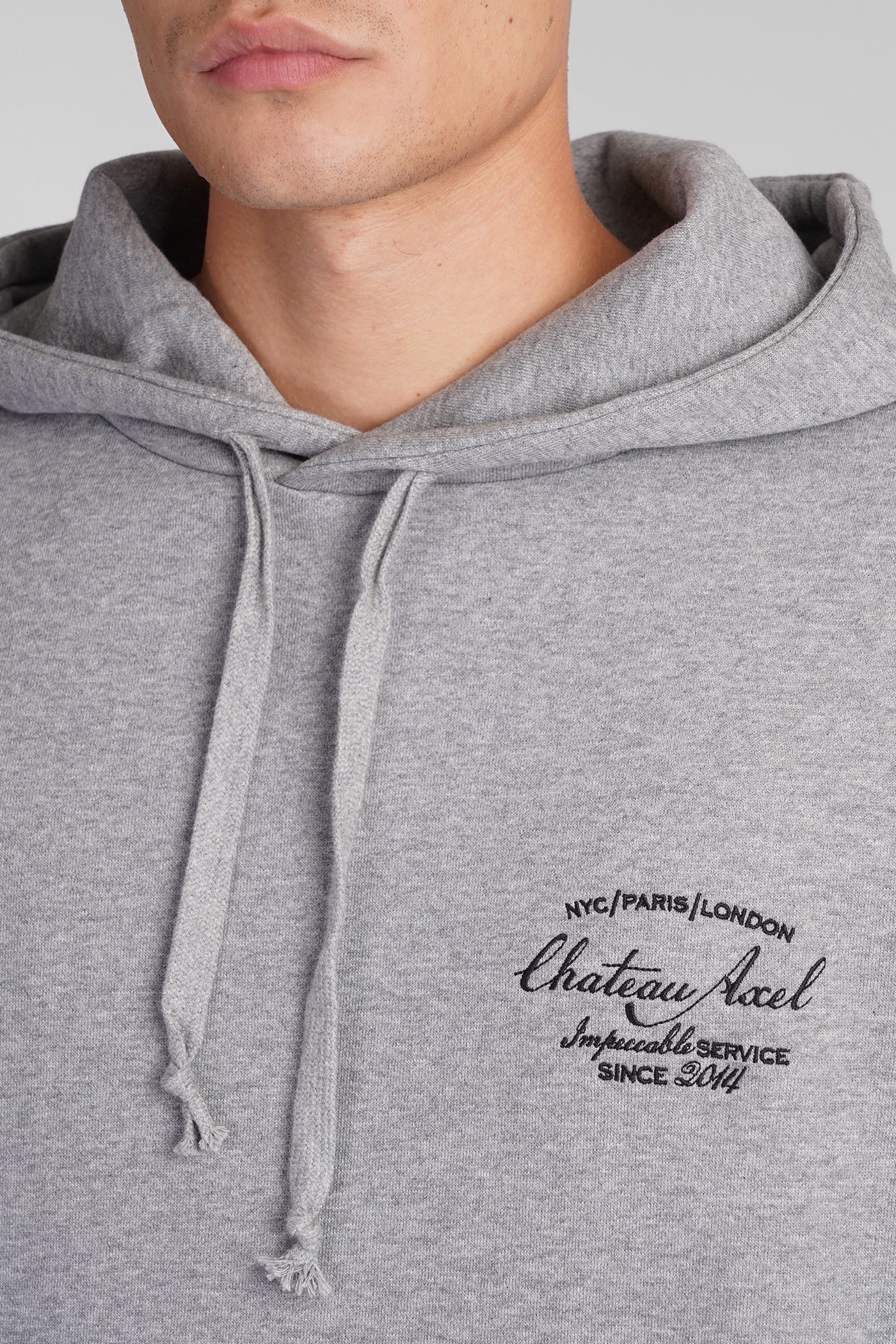 Sweatshirt in grey cotton - Image 5
