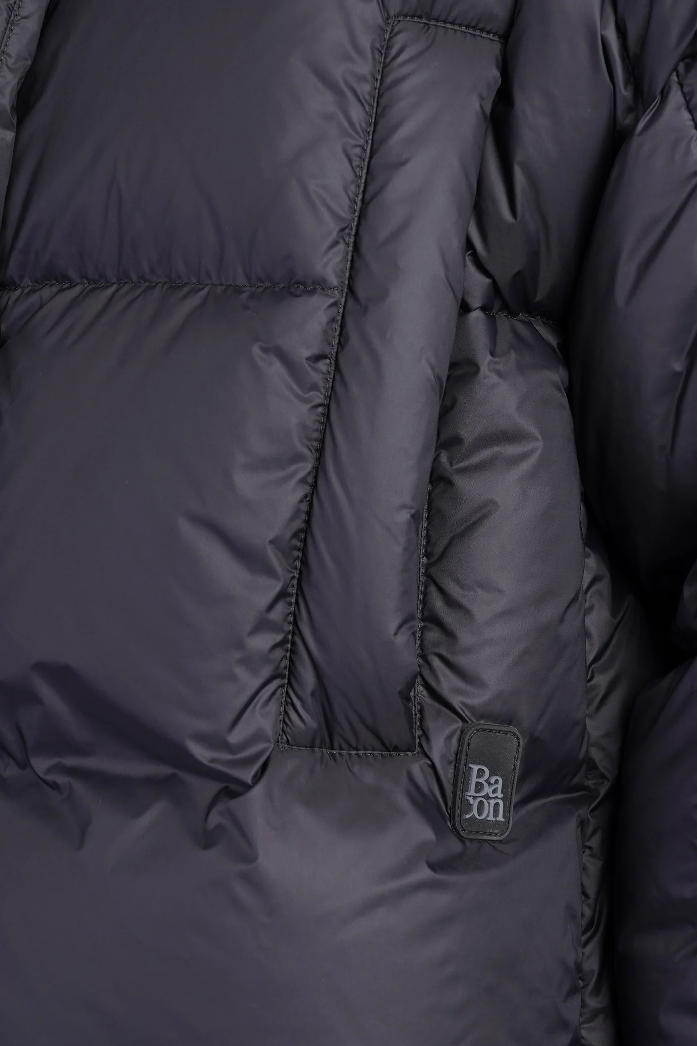 puffer in black polyamide - Image 5