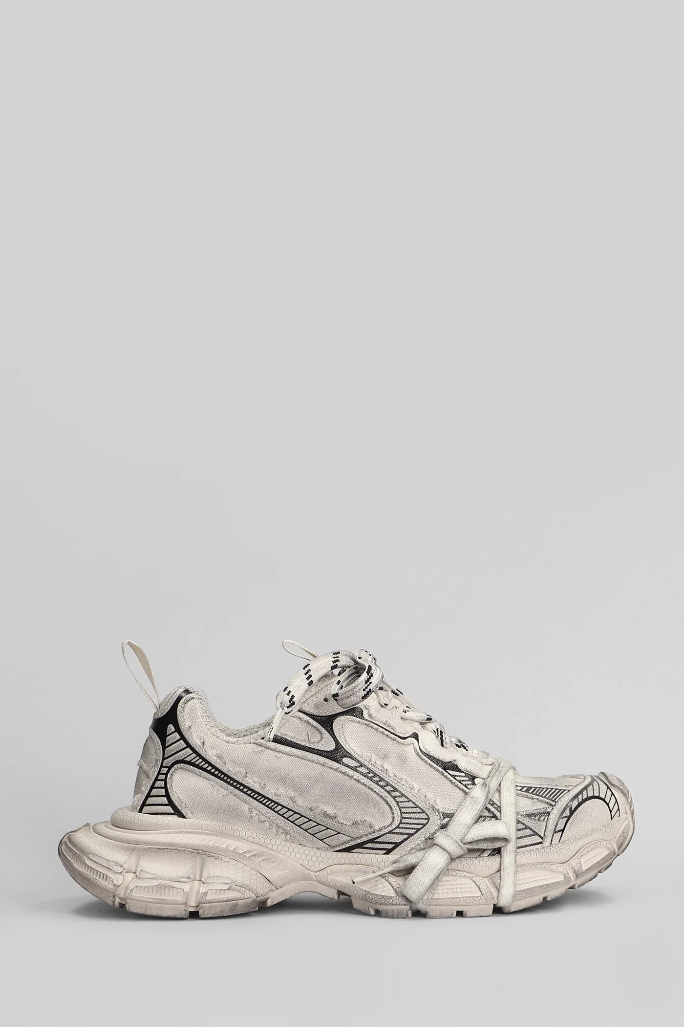 3xl Sneakers in beige cotton