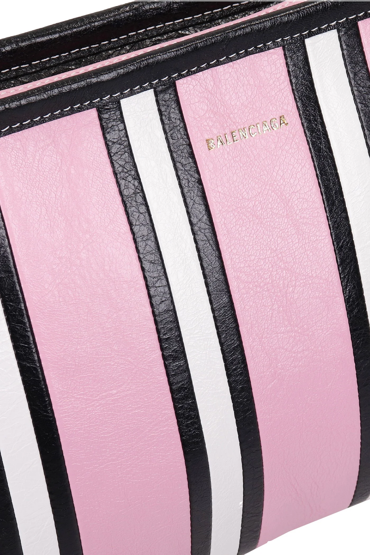 Barbes z pouc Clutch in rose-pink leather - Image 6