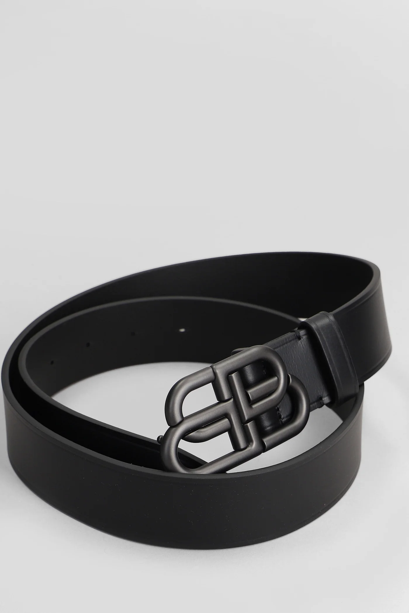 Belts in black leather - Image 2