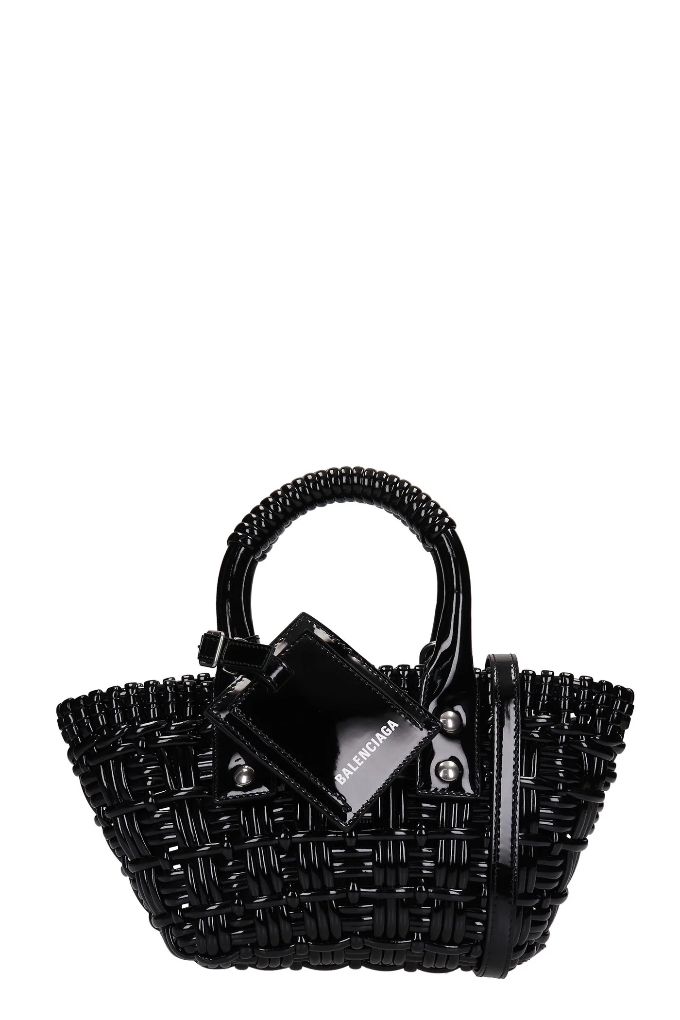 Bistro bask xxs Hand bag in black faux leather