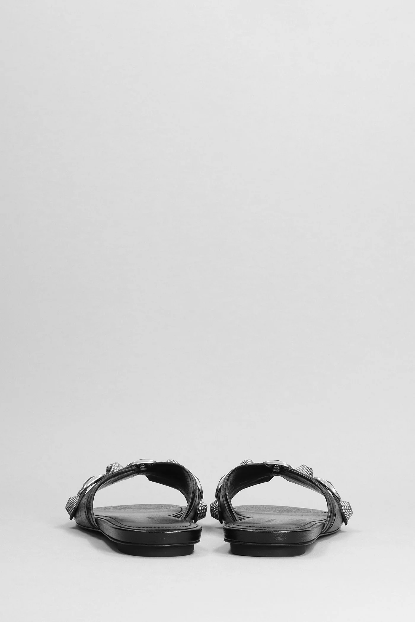 Cagole flat Flats in black leather - Image 4