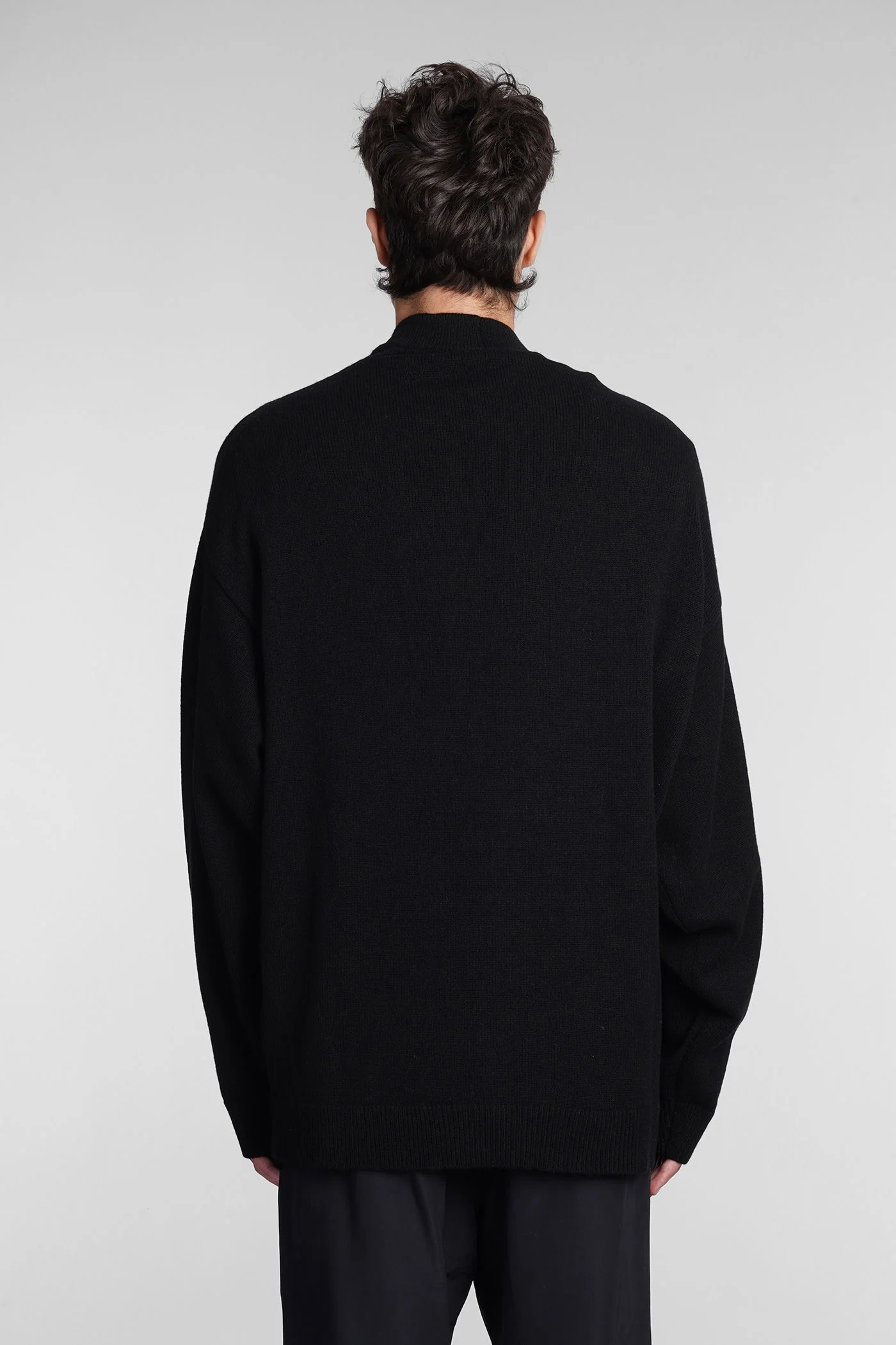 Cardigan in black cashmere - Image 3