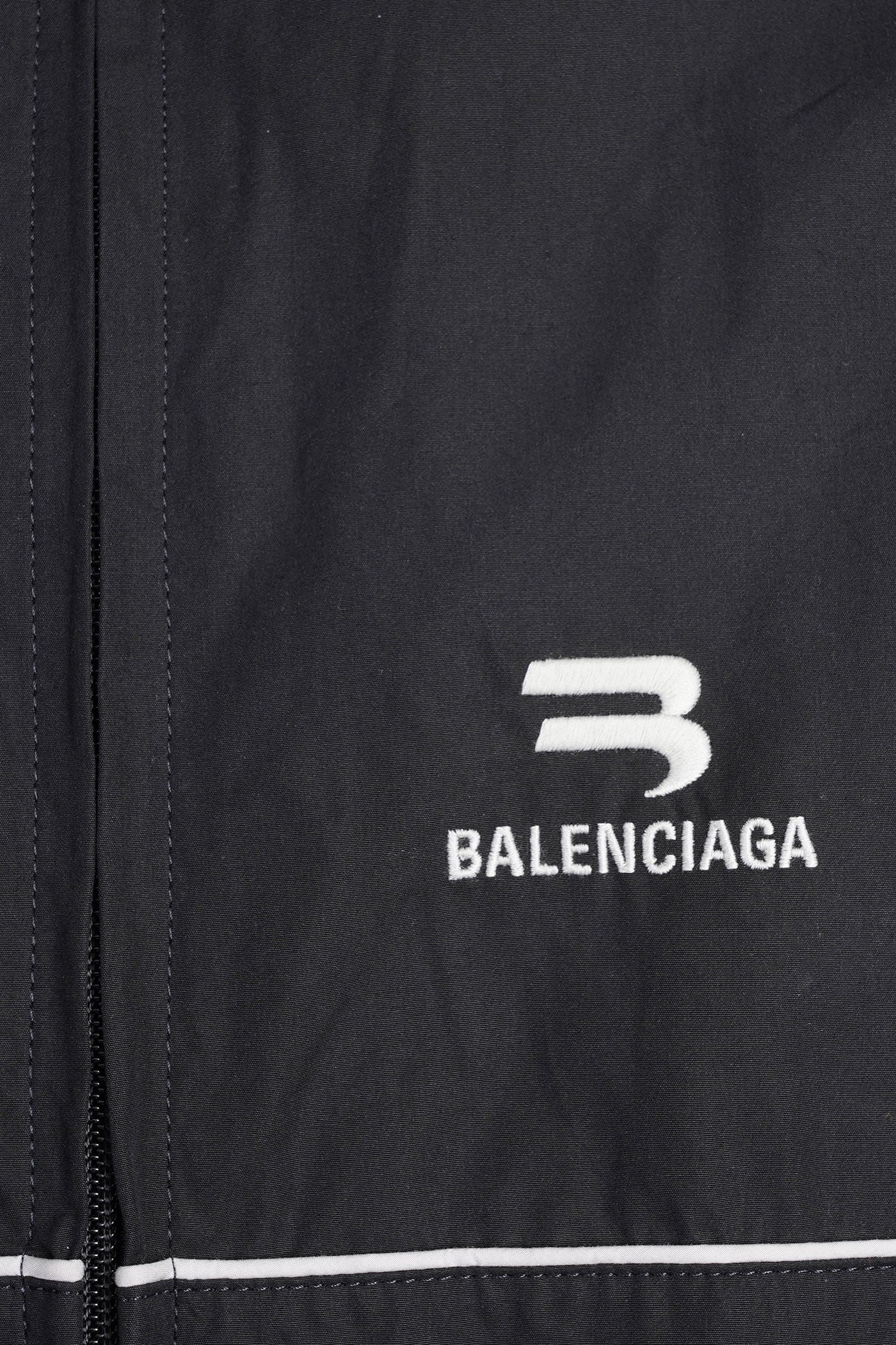 Casual jacket in black cotton - Image 5