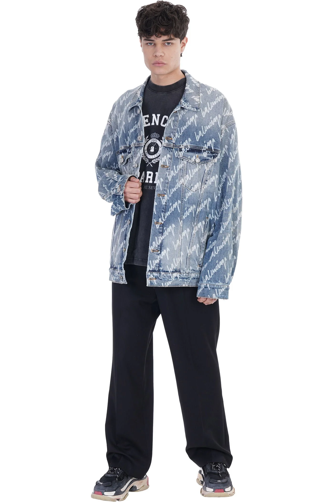 Denim Jackets in cyan denim - Image 2