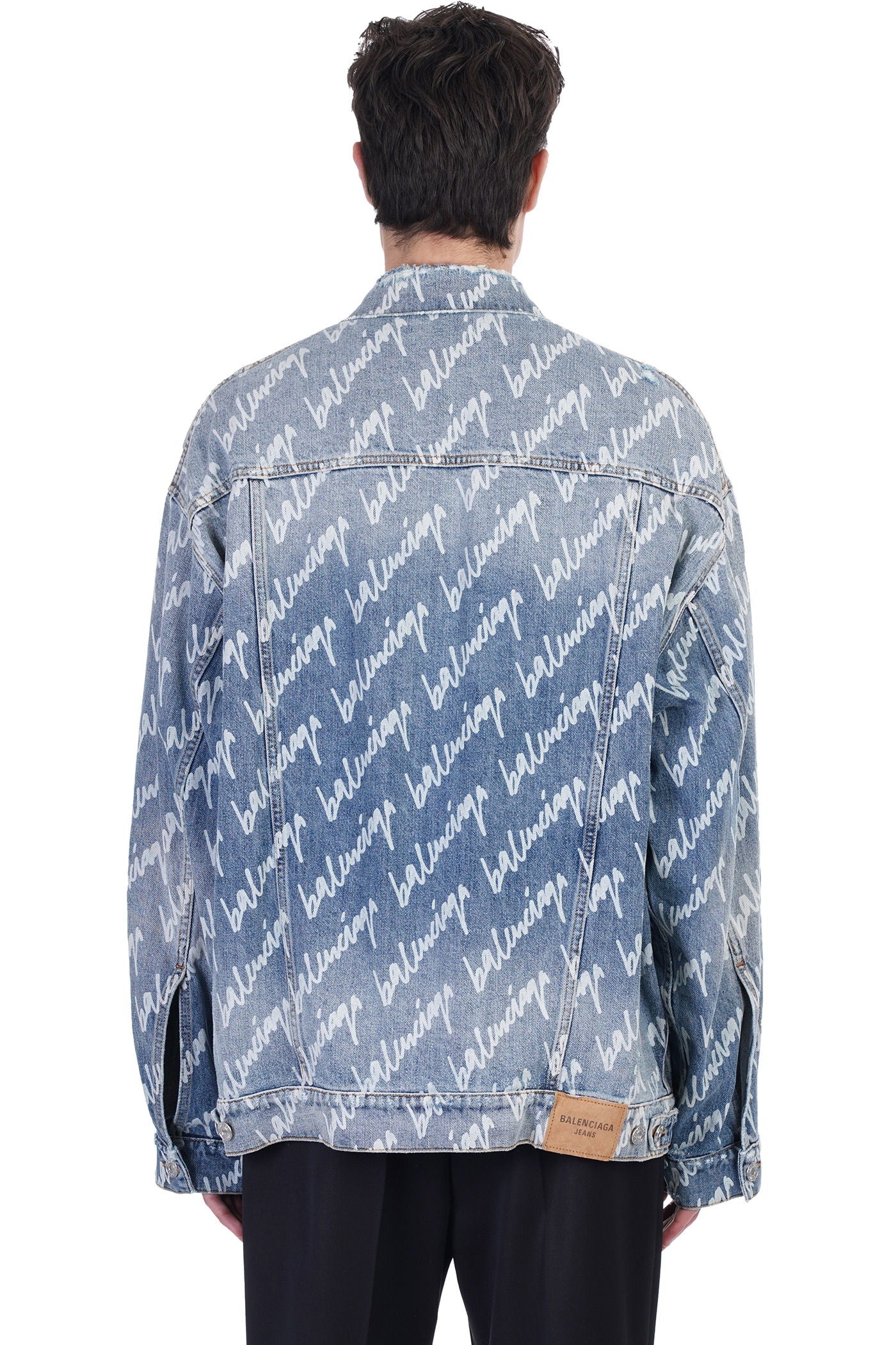 Denim Jackets in cyan denim - Image 3