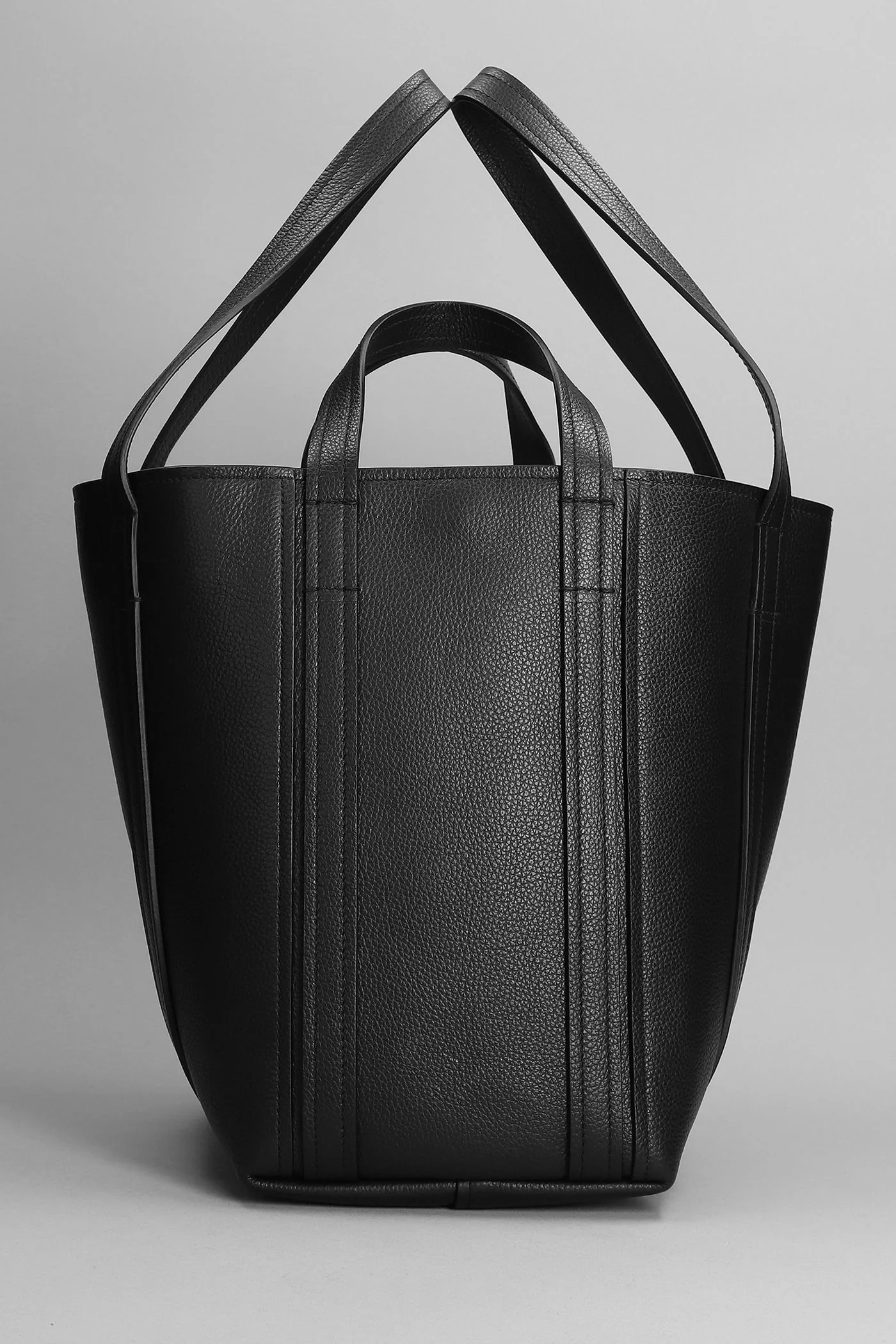Everyday sh s Tote in black leather - Image 3