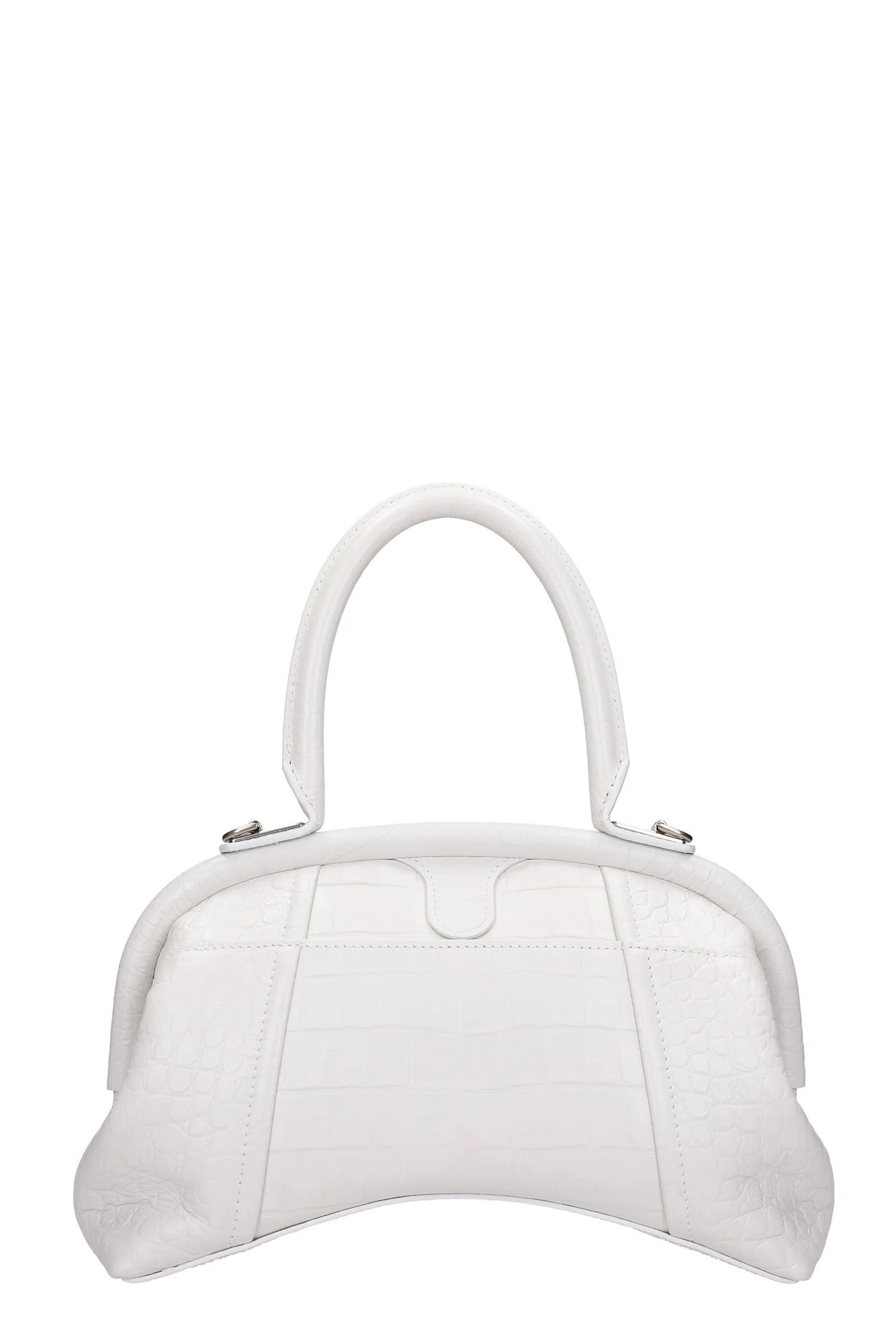 Frame basg s Hand bag in white leather - Image 4