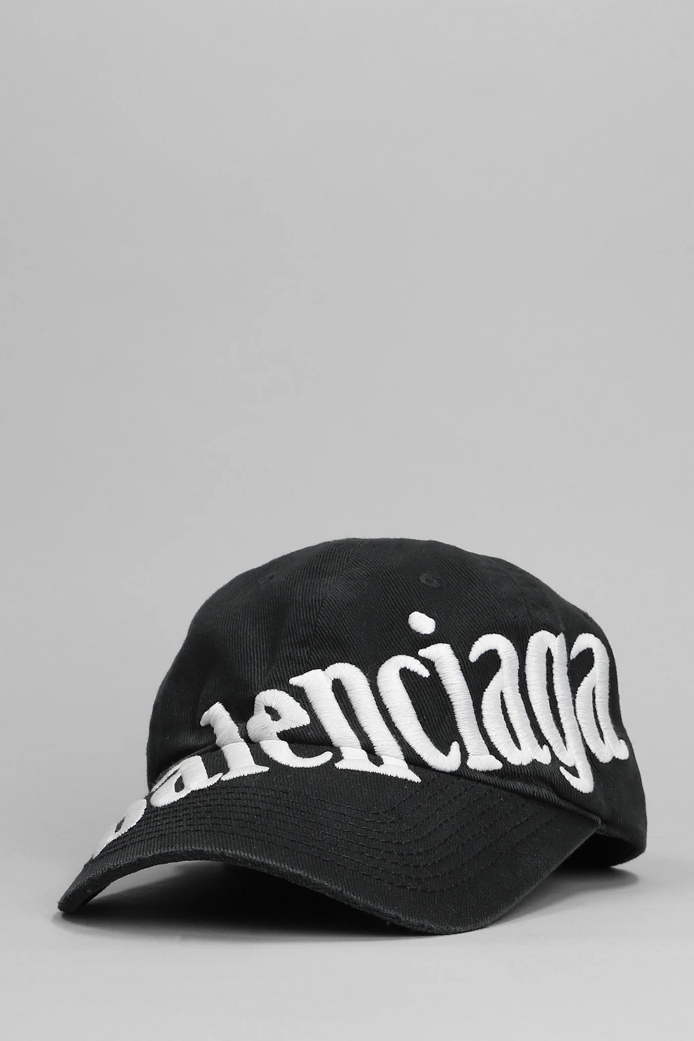 Hats in black cotton - Image 2