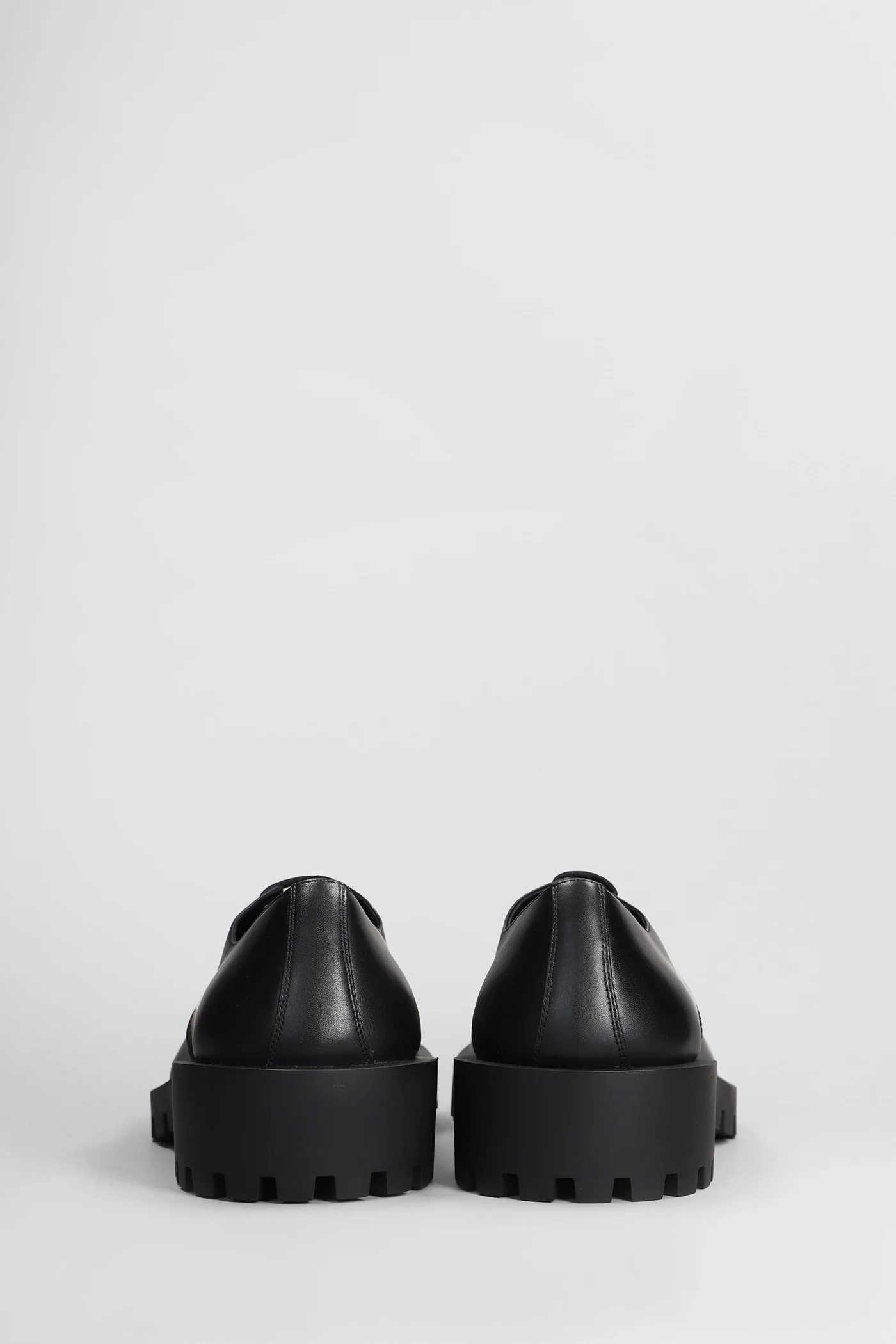 Hummer derbie Lace up shoes in black leather - Image 4